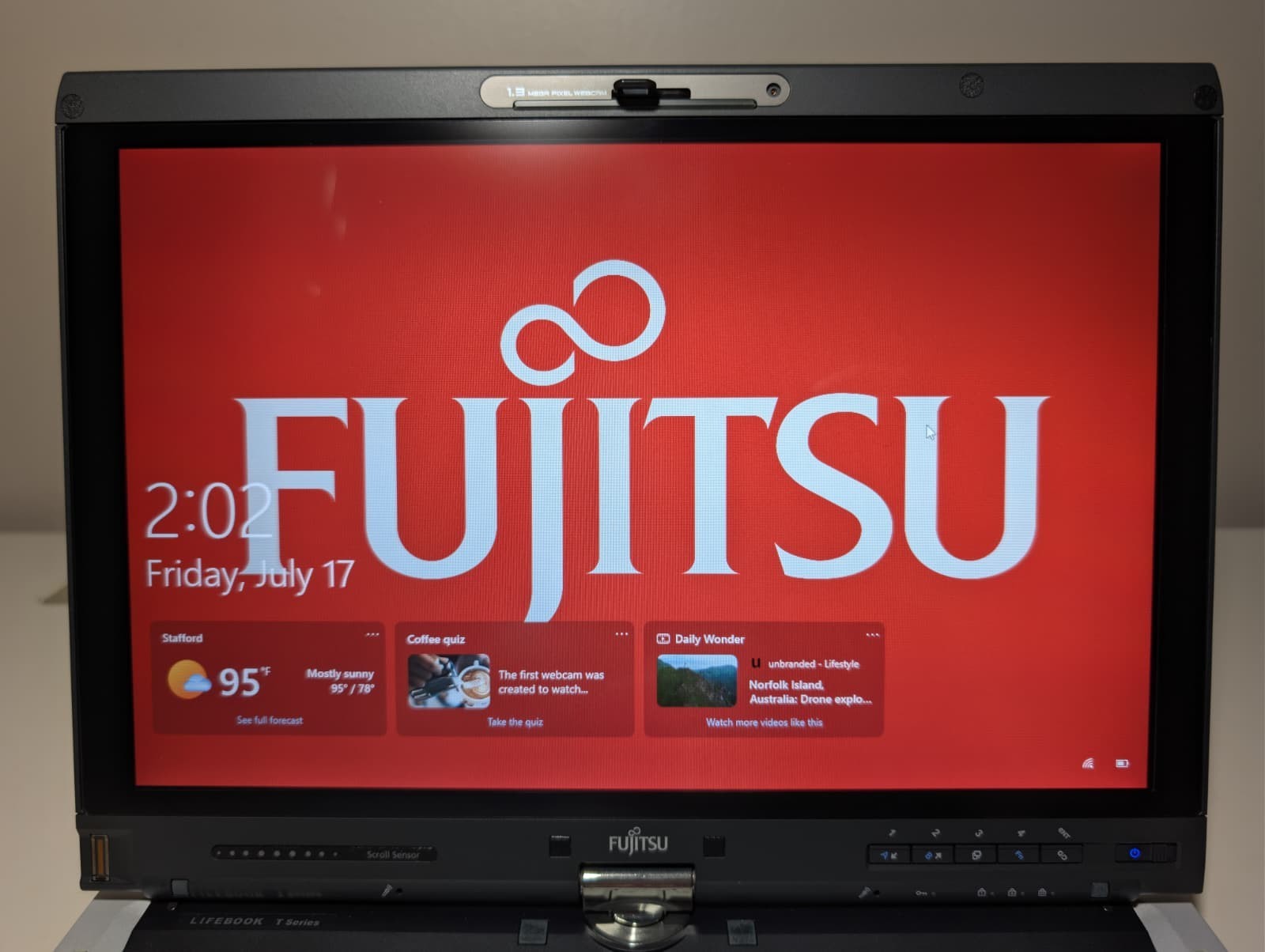 Fujitsu LifeBook T5010 2-in-1 | C2D P8600 8GB RAM 180GB SSD | Win 10 Pro RARE