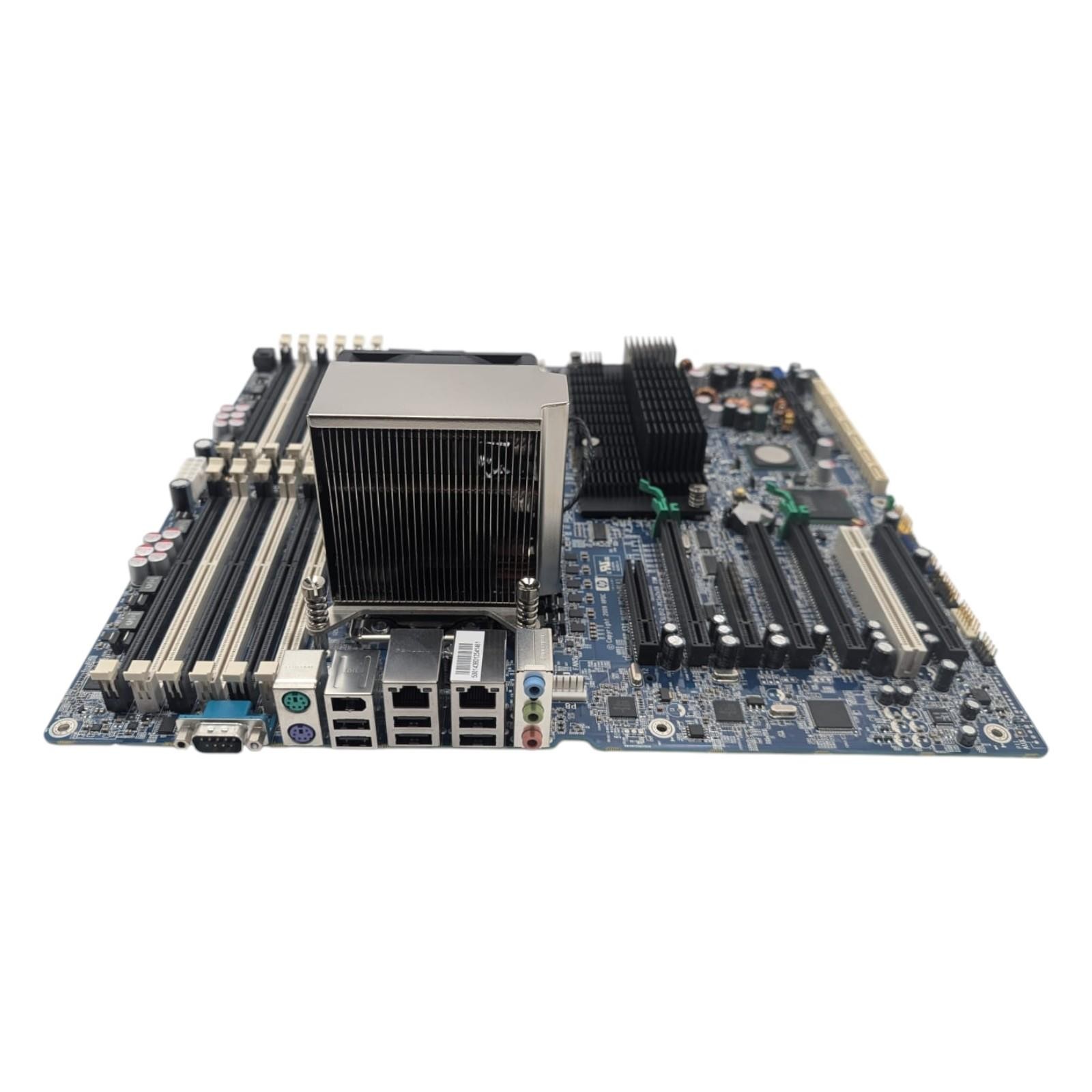 HP Z800 Worstation LGA 1366 Motherboard 460838-003 W/Heatsink & XEON X5570 SLBF3