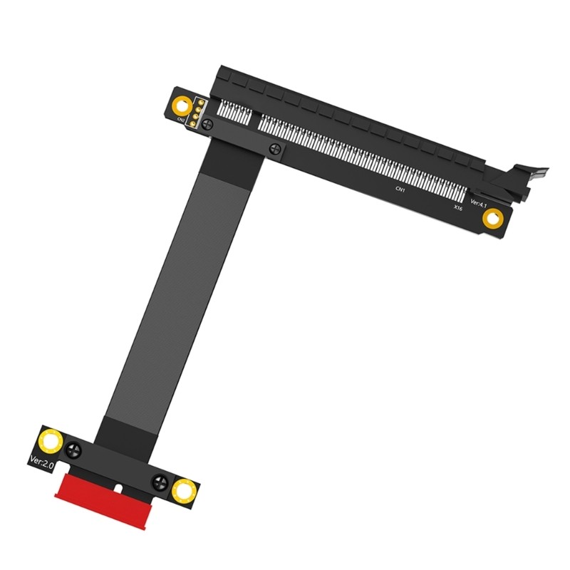 PCIExpress3.0 X16 to X1 Risers Cable for Enhances Computer Component Layout