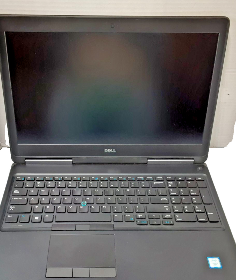 Dell Precision 7520 Intel Core i7 7820HQ 2.90GHz 16GB DDR4 15.6″ Laptop 7th Gen