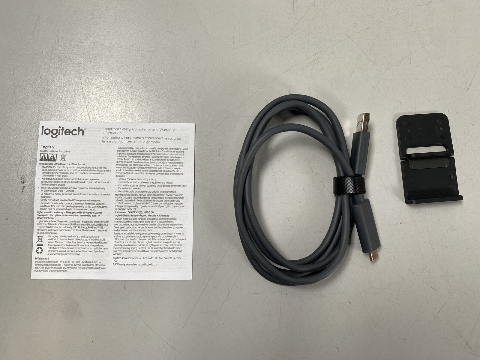 Logitech Brio Ultra HD Pro 4096 x 2160 Business Webcam w/ RightLight 3