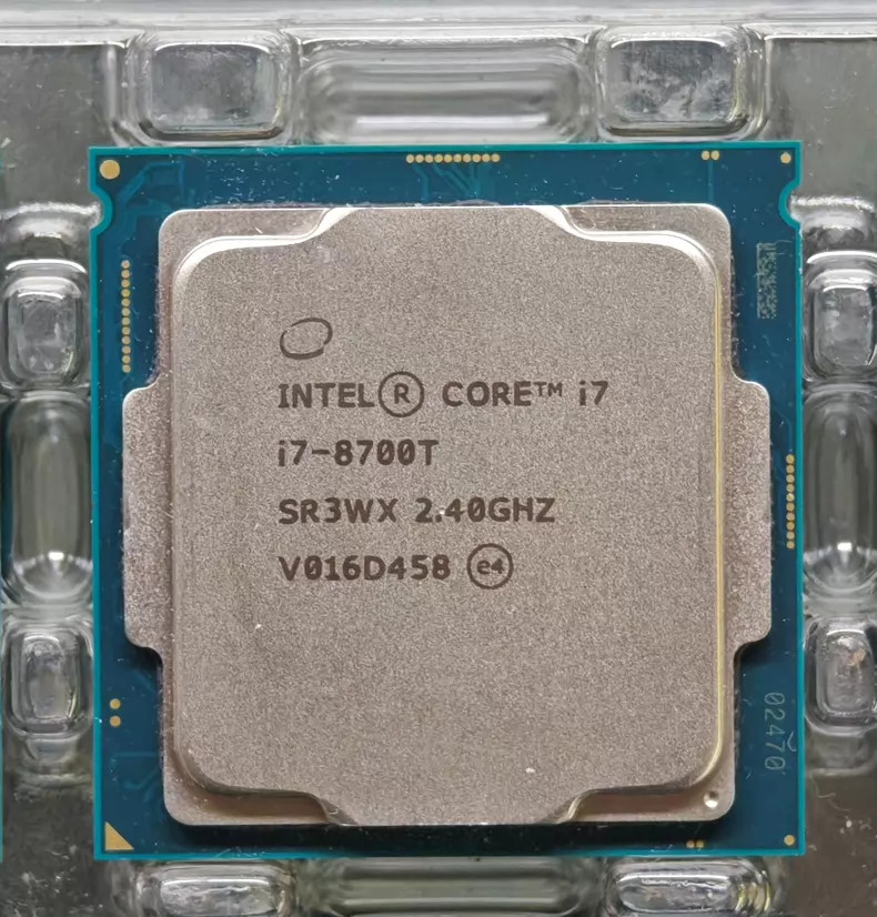 Intel Core i7-8700T LGA 1151 SR3WX 2.40GHz Six-Core 35W 8Th Gen CPU Processor