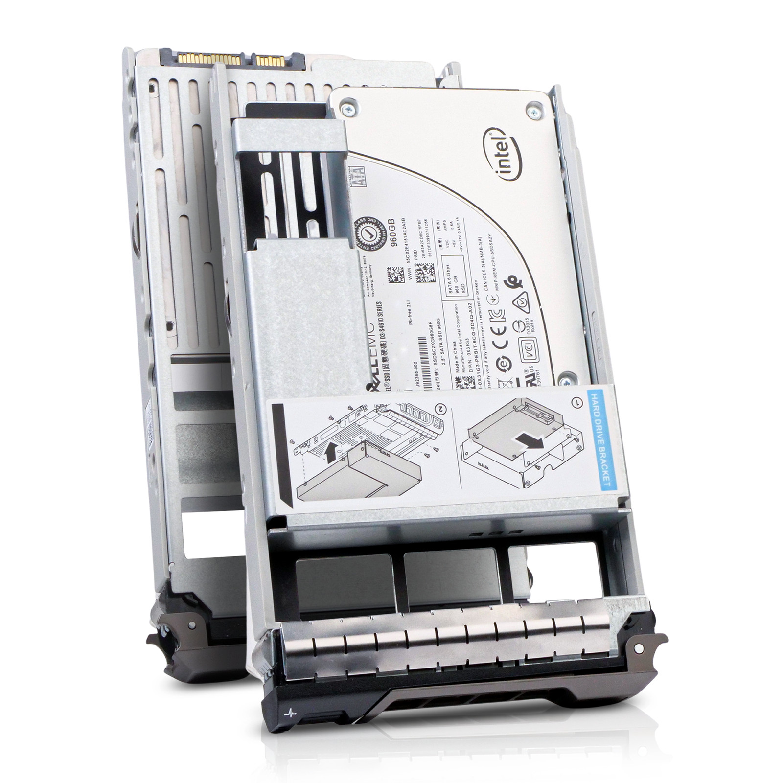 Dell 960GB SATA 6Gb/s 3D TLC 3 DWPD 2.5″ Enterprise Mixed Use SSD 0X31G3 G13