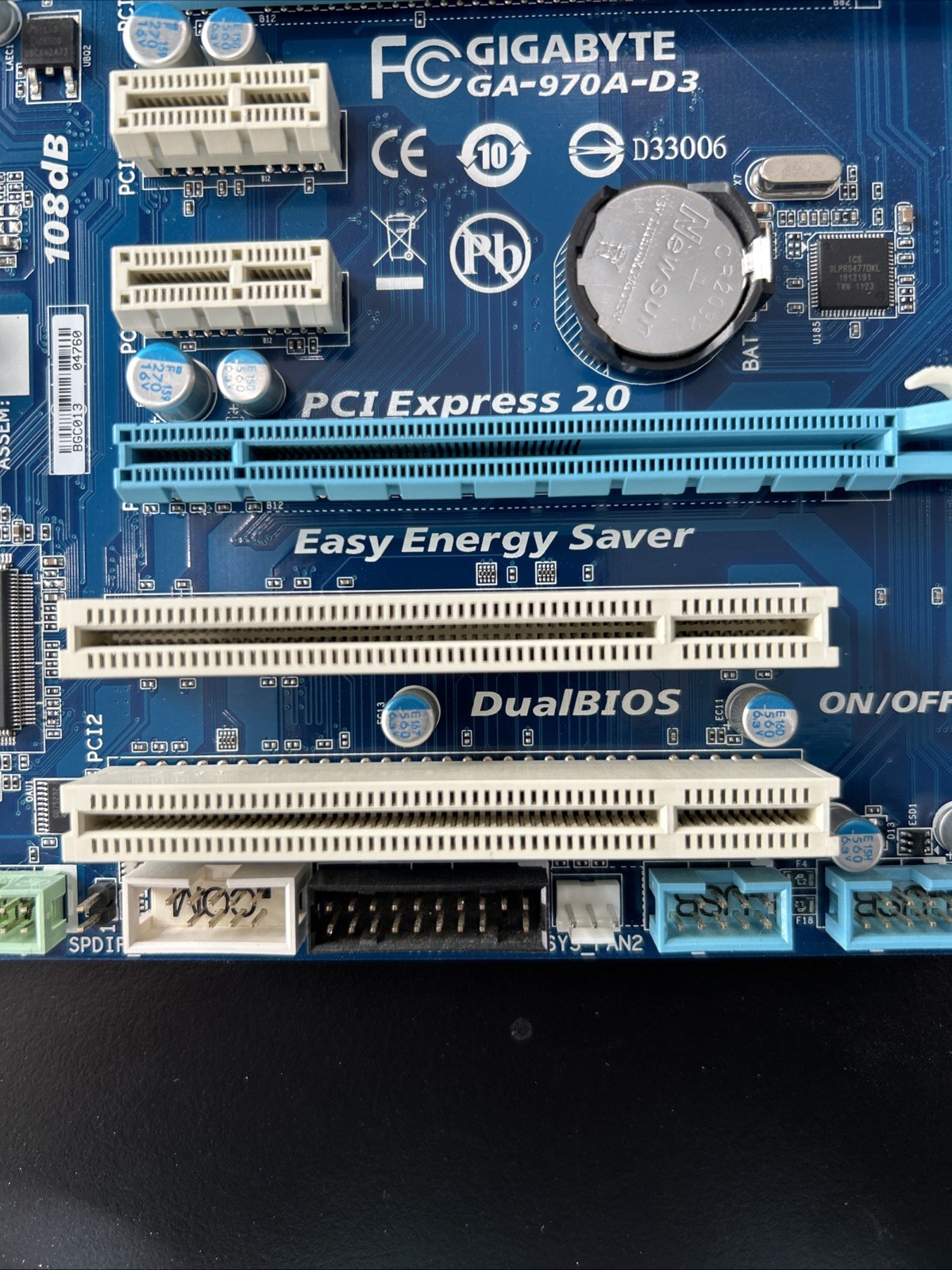 GIGABYTE Motherboard GA-970A-D3 | Unknown AMD CPU Type Included