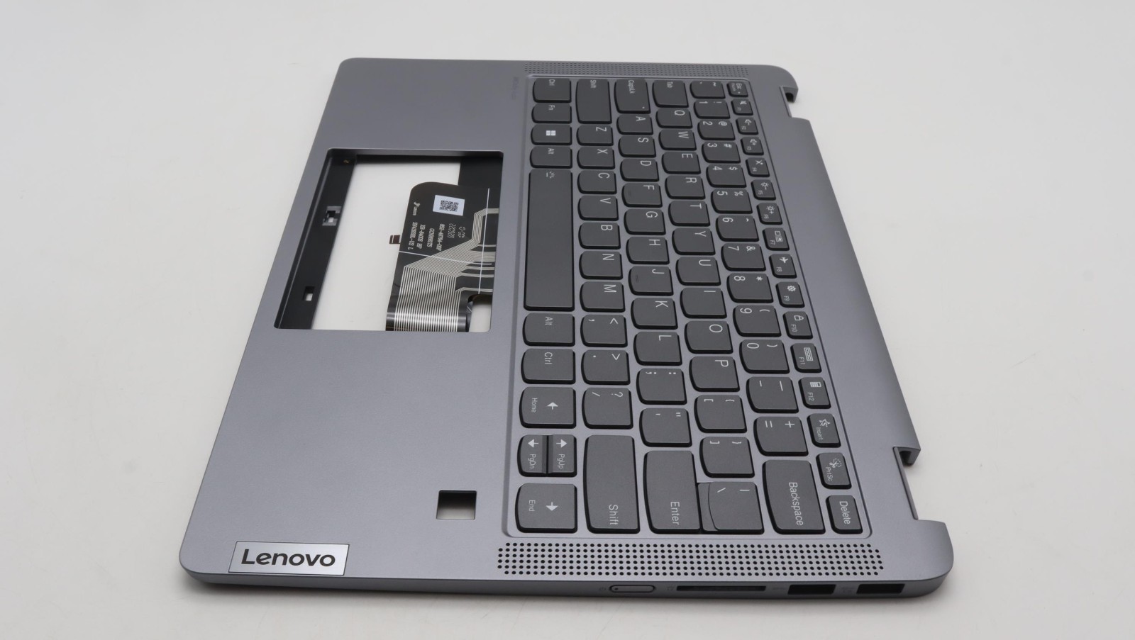 #2 Open box Lenovo IdeaPad Flex5 14ABR8 Plamrest Arctic Grey Keyboard 5CB1K20784