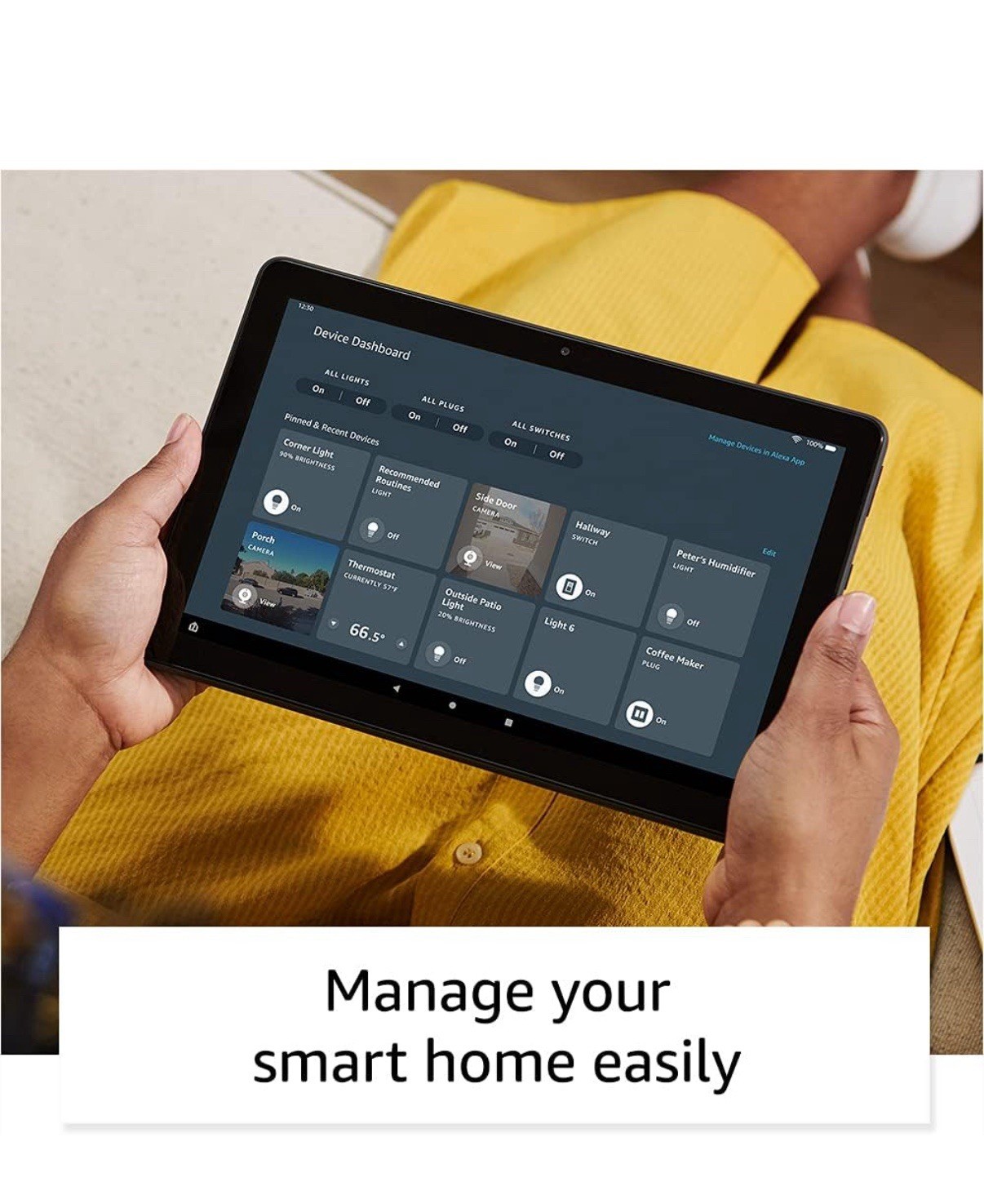 Amazon Fire HD 10 Tablet (10.1″, 32GB) Black 11th 2021 Edition