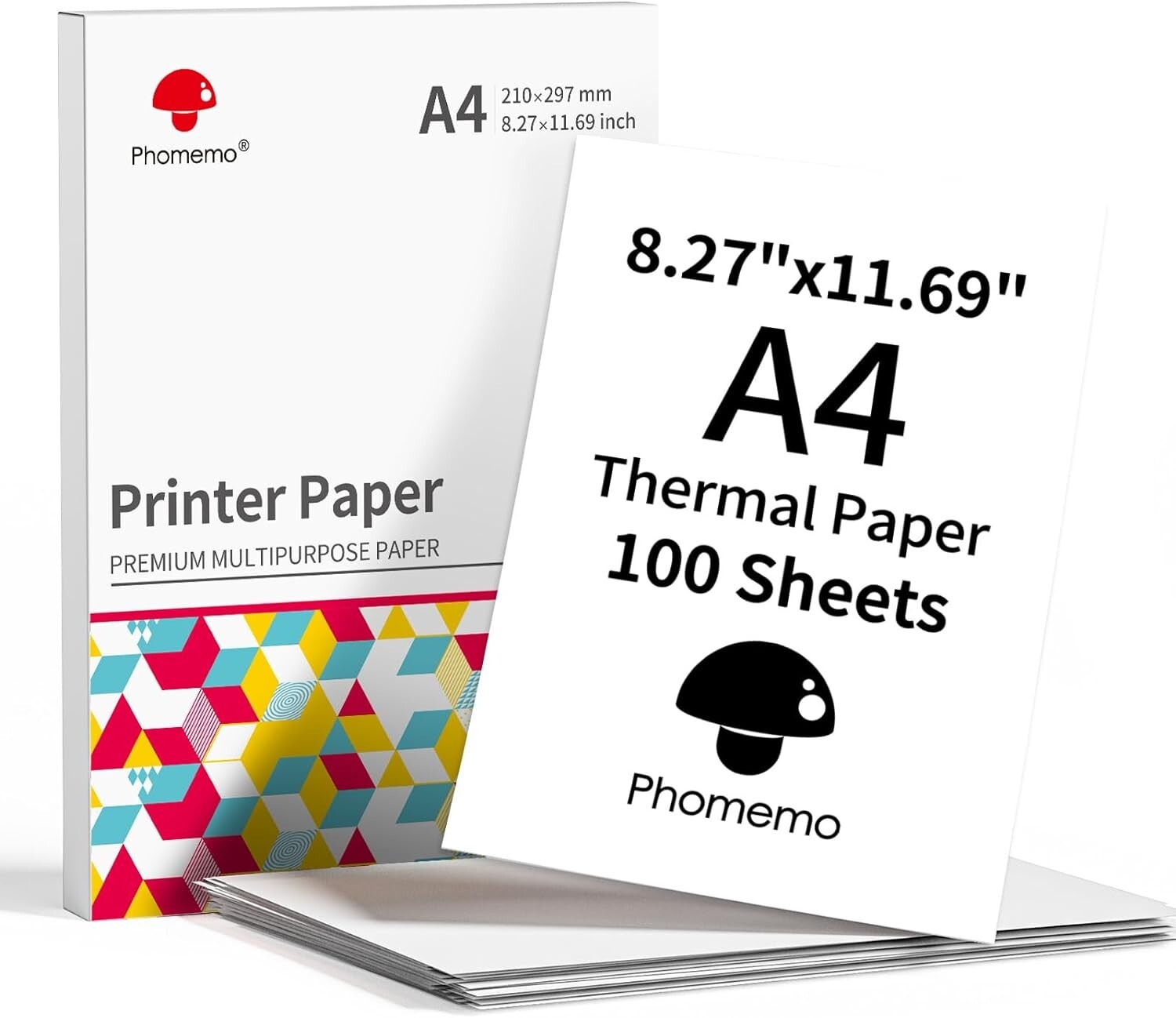 100-500PCS A4 Thermal Printer Papers Compatible for HPRT MT800 MT800Q M08F PJ762