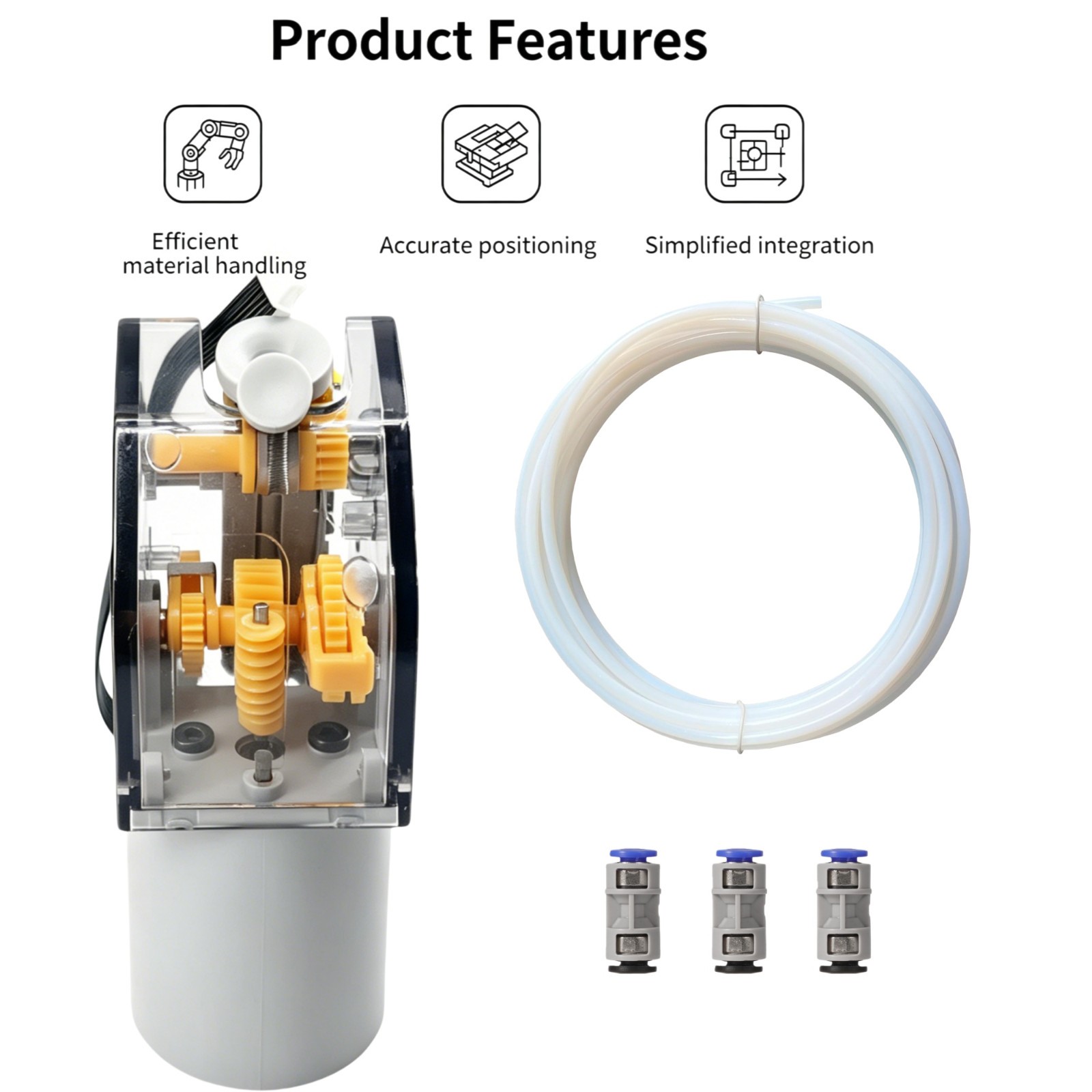 3D Printer AMS Portable Feeder Unit Sensor Filament Drive Gear Assembly Kit