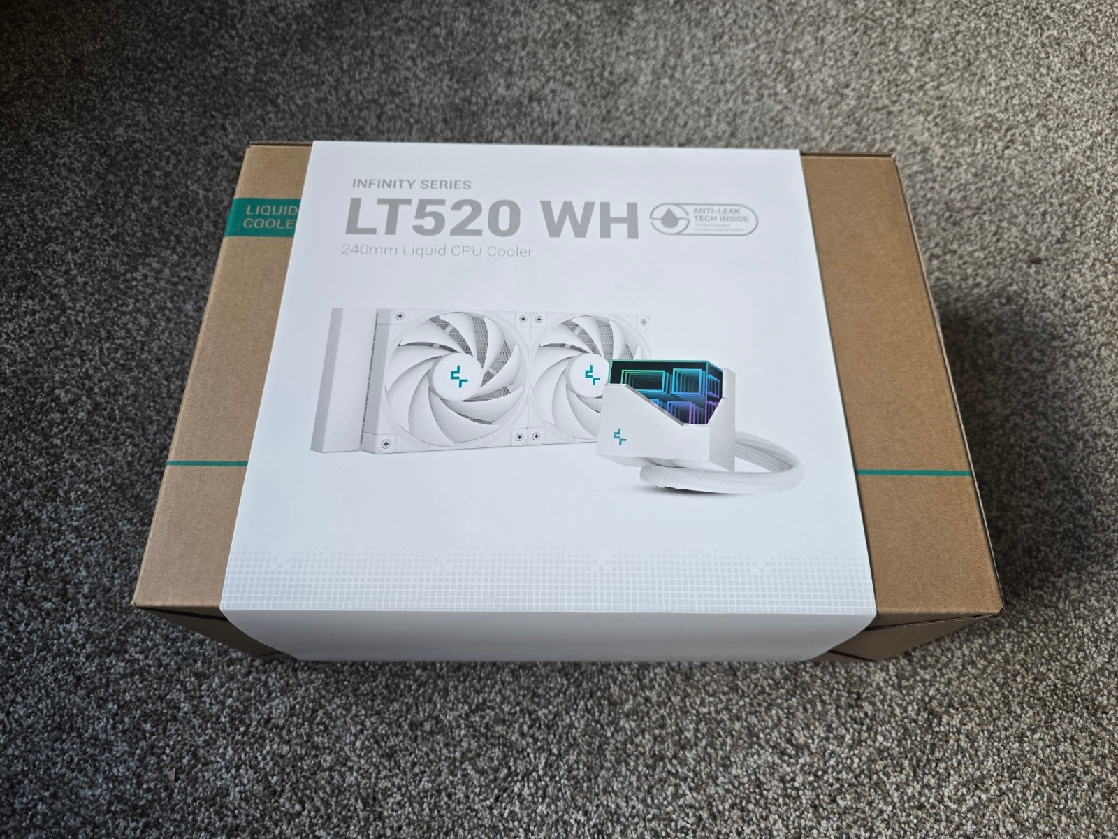 Deepcool LT520 WH 240mm Liquid CPU Cooler White