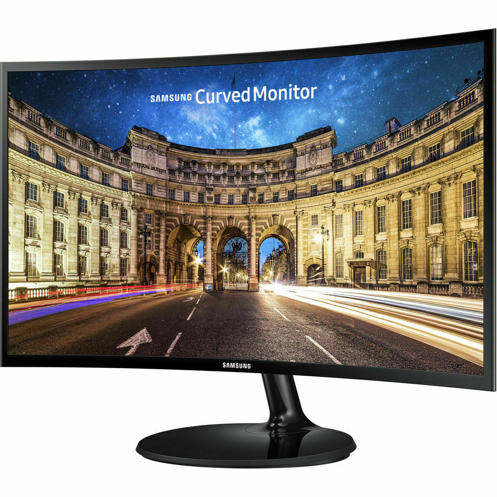 Samsung 27″ Ultra-Slim LED Curved Monitor HDMI (LC27F390FHN) ™