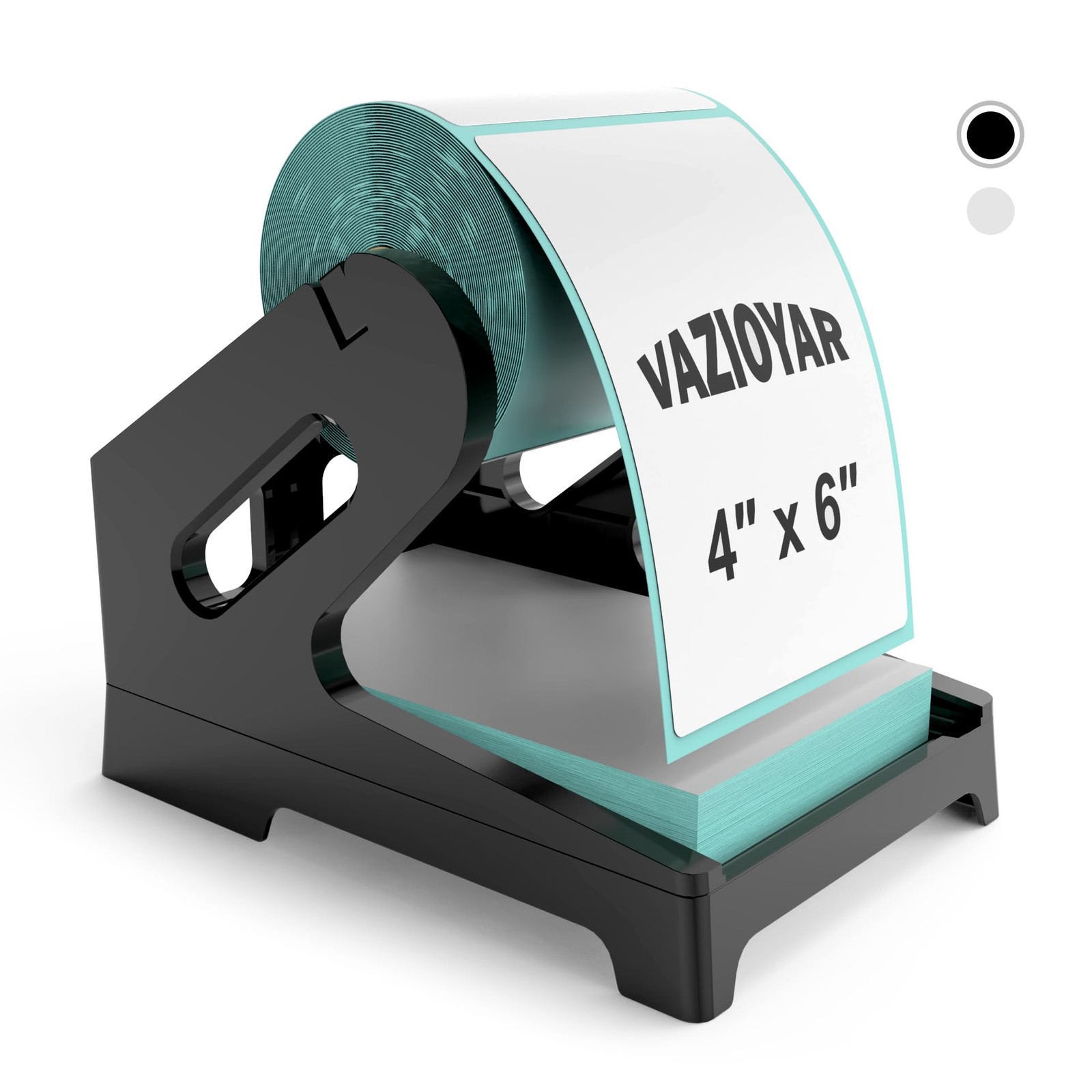 Thermal Label Holder for Rolls and Fan-Fold Labels, Sticker Roll Holder Work wit