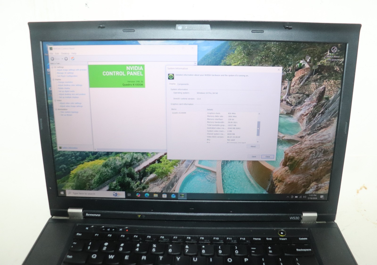 Lenovo ThinkPad W530|Core i7@2.70 GHz|16GB RAM 256SSD|WIN 10. PROF|NVIDIA|WiFi
