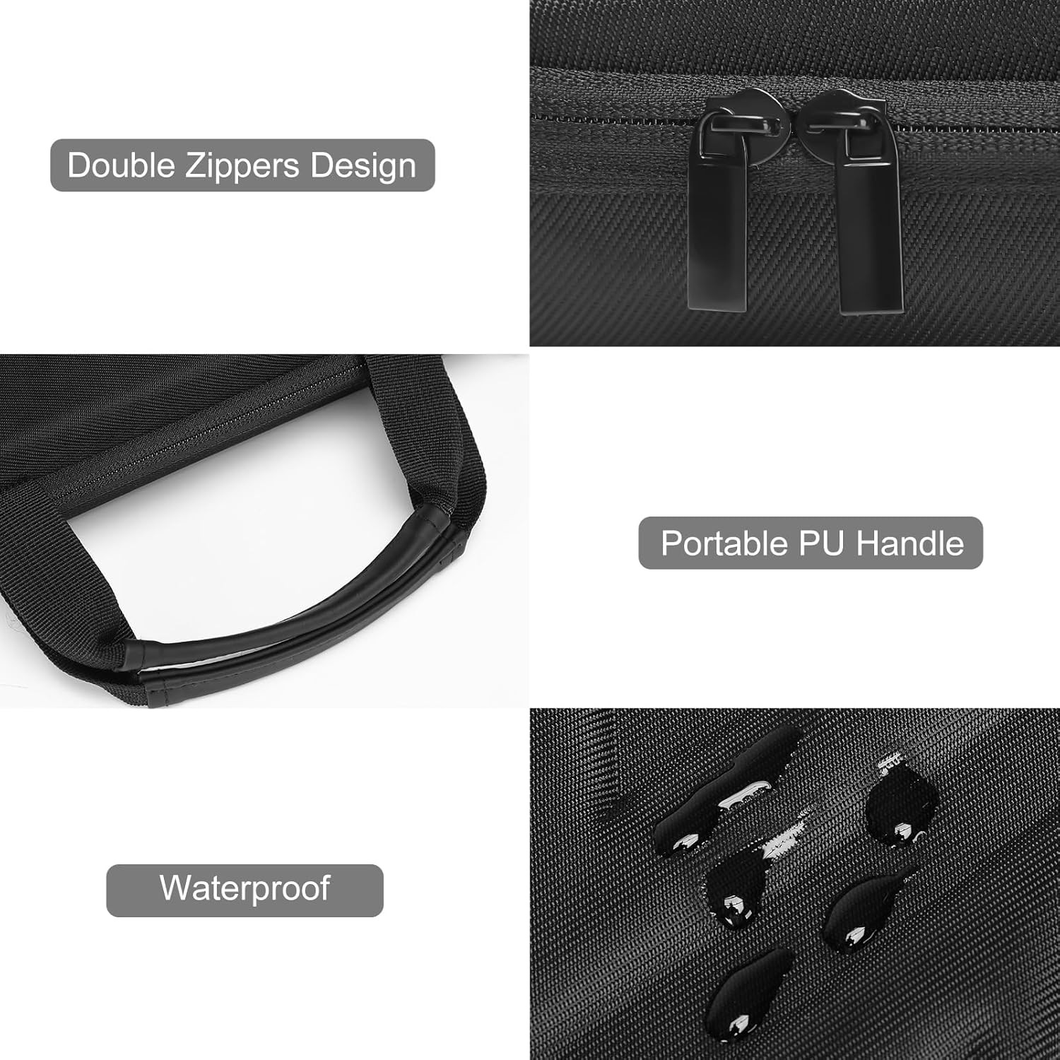 15.6-16 Inch Laptop Hard Case, 15 Inch Shockproof Waterproof Laptop Case Hard Sh