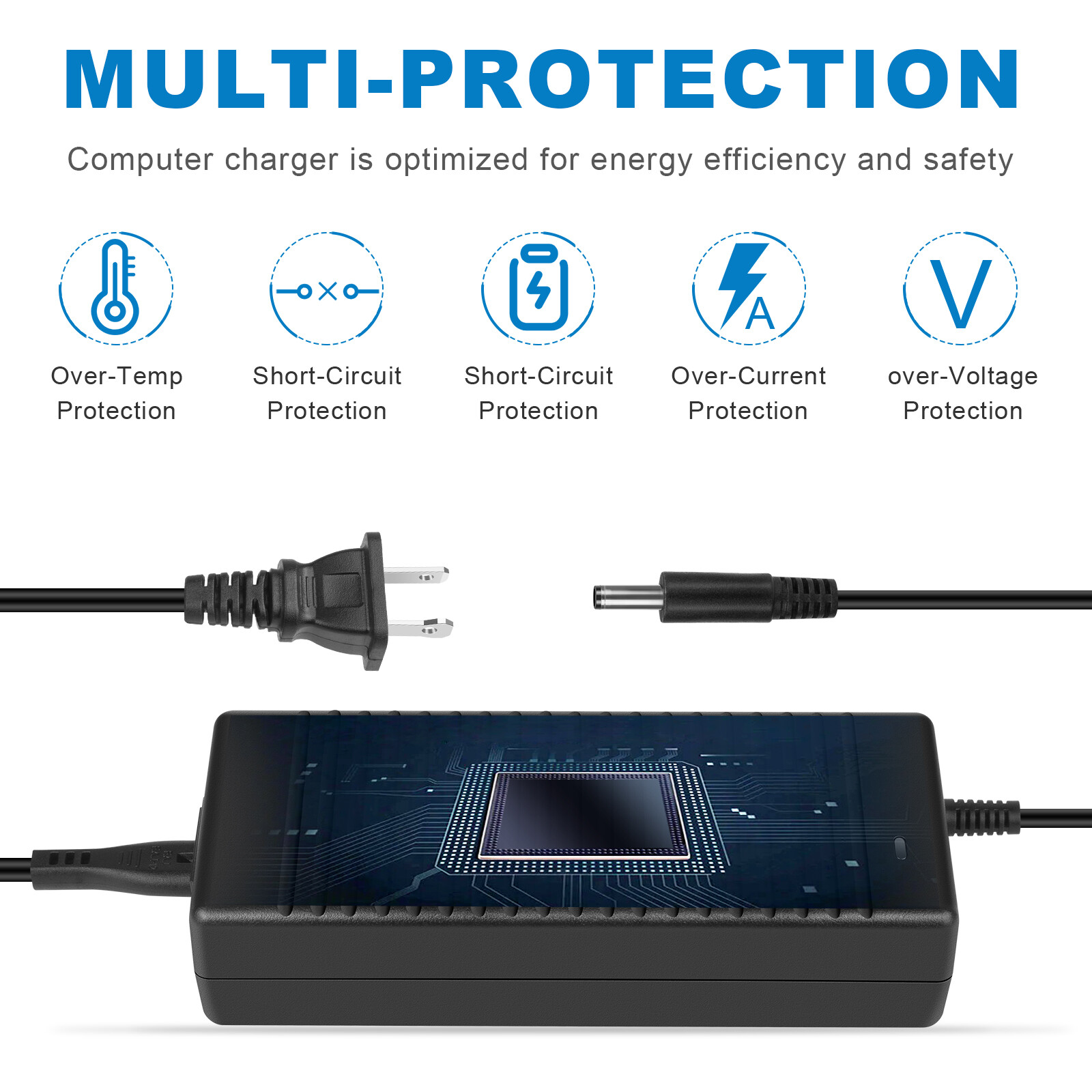 For Dell 45W 65W 90W 130W 4.5mm Barrel AC Adapter Laptop Charger Power Supply