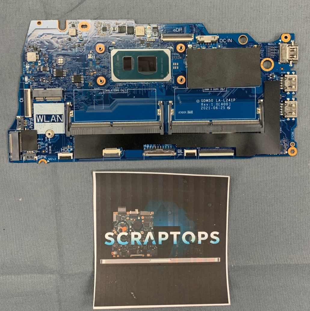 Dell Inspiron 15 3511 Motherboard i7-1165G7 06F315 6F315 #610438