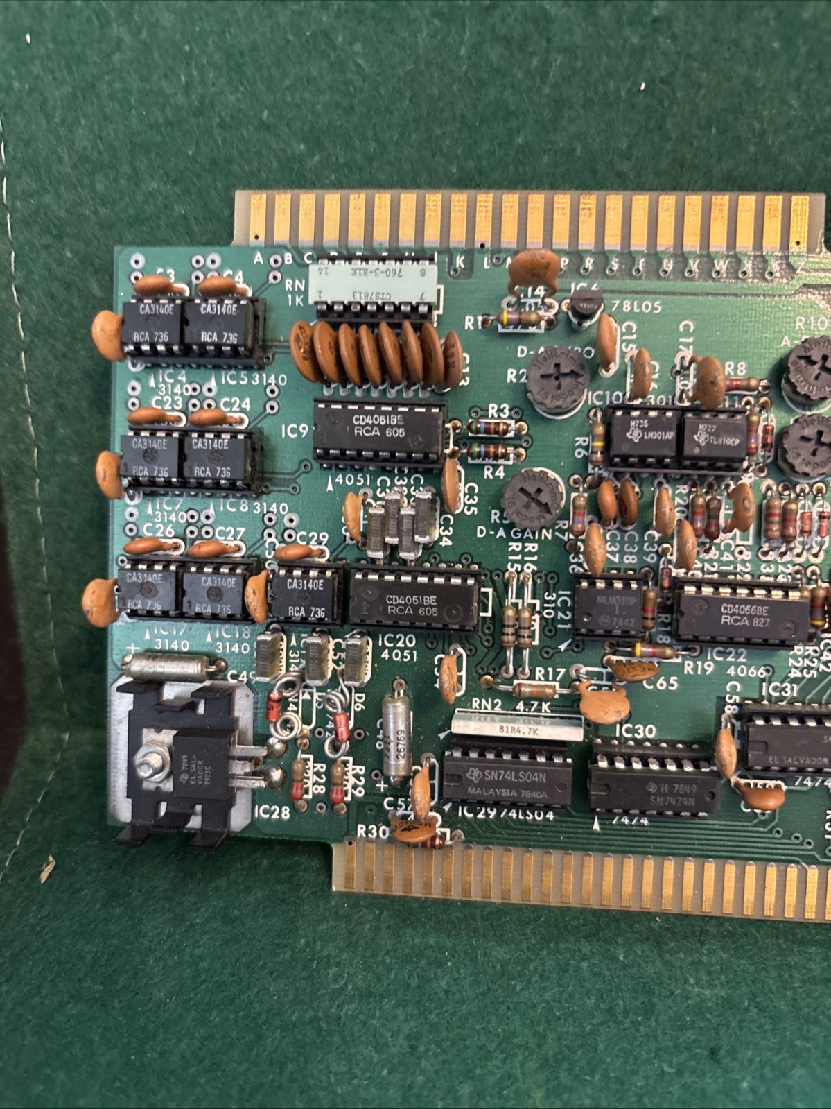 Cromemco D+7A I-O Vintage 1977 Computer Board Lot G