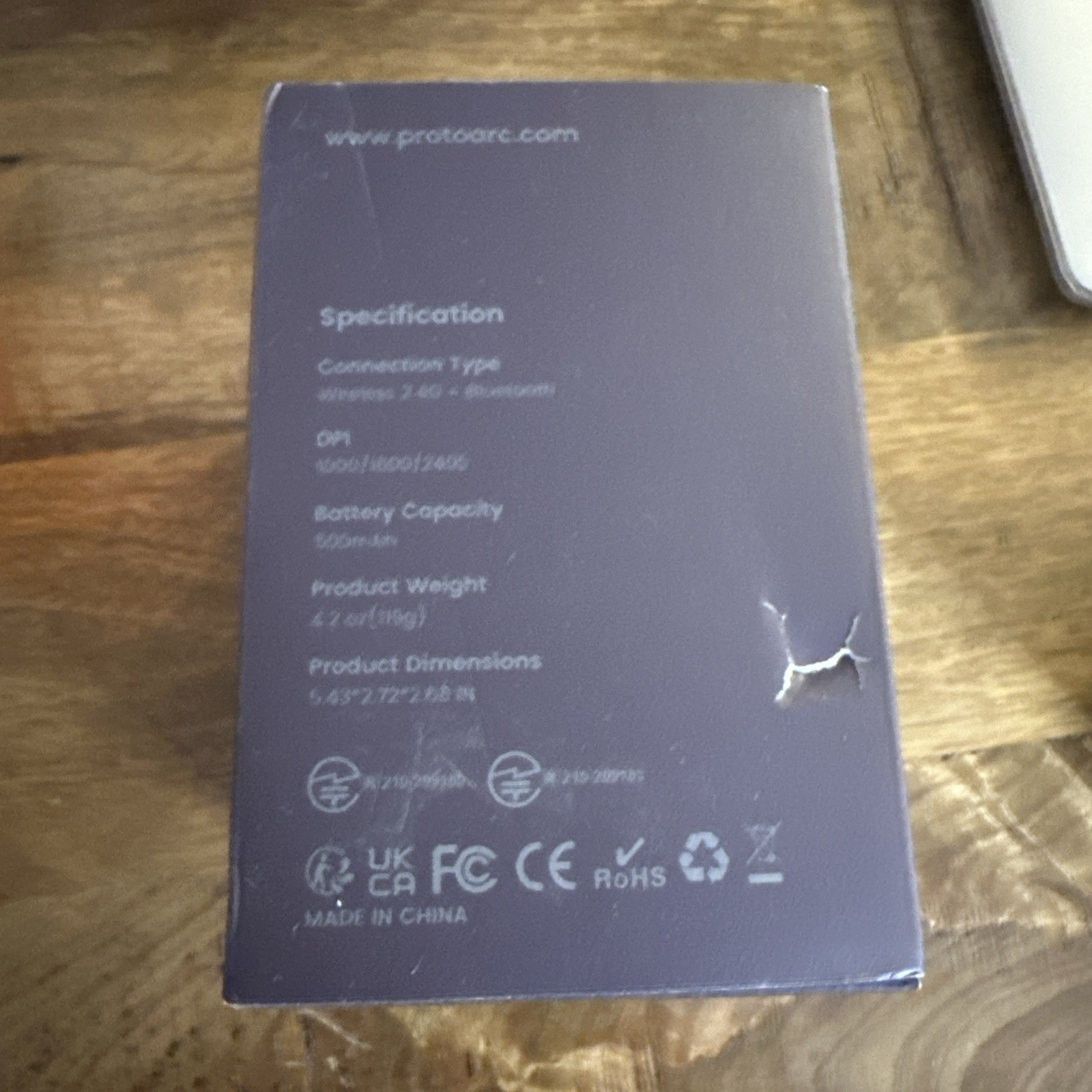 EM11 NL Rechargeable Multi- Device Ergonomic Vertical Mouse