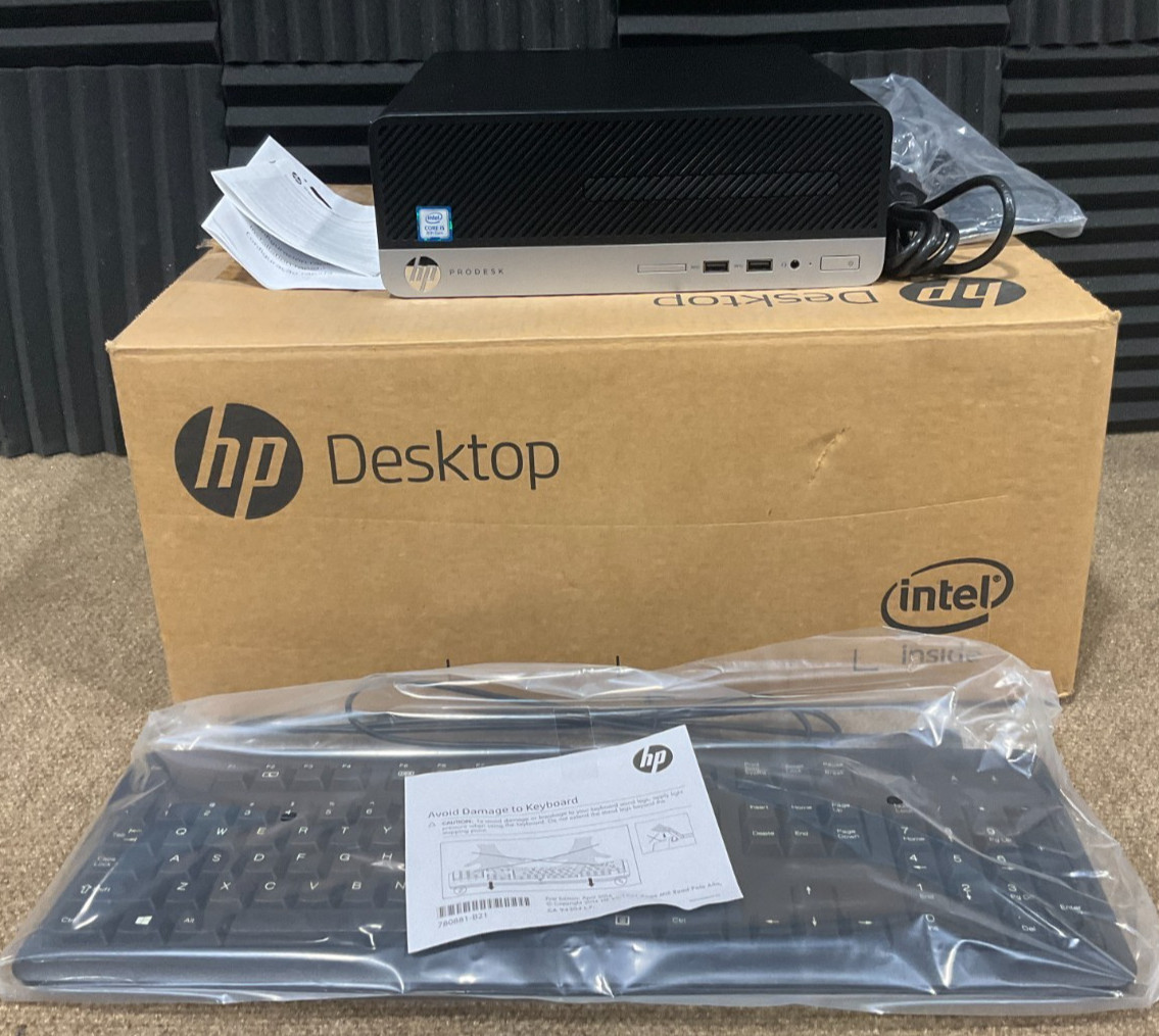 HP ProDesk 400 G5 SFF i5-8500 8GB 256GB W11P 7JP84UC#ABA ❤️️✅❤️️✅ NEW!