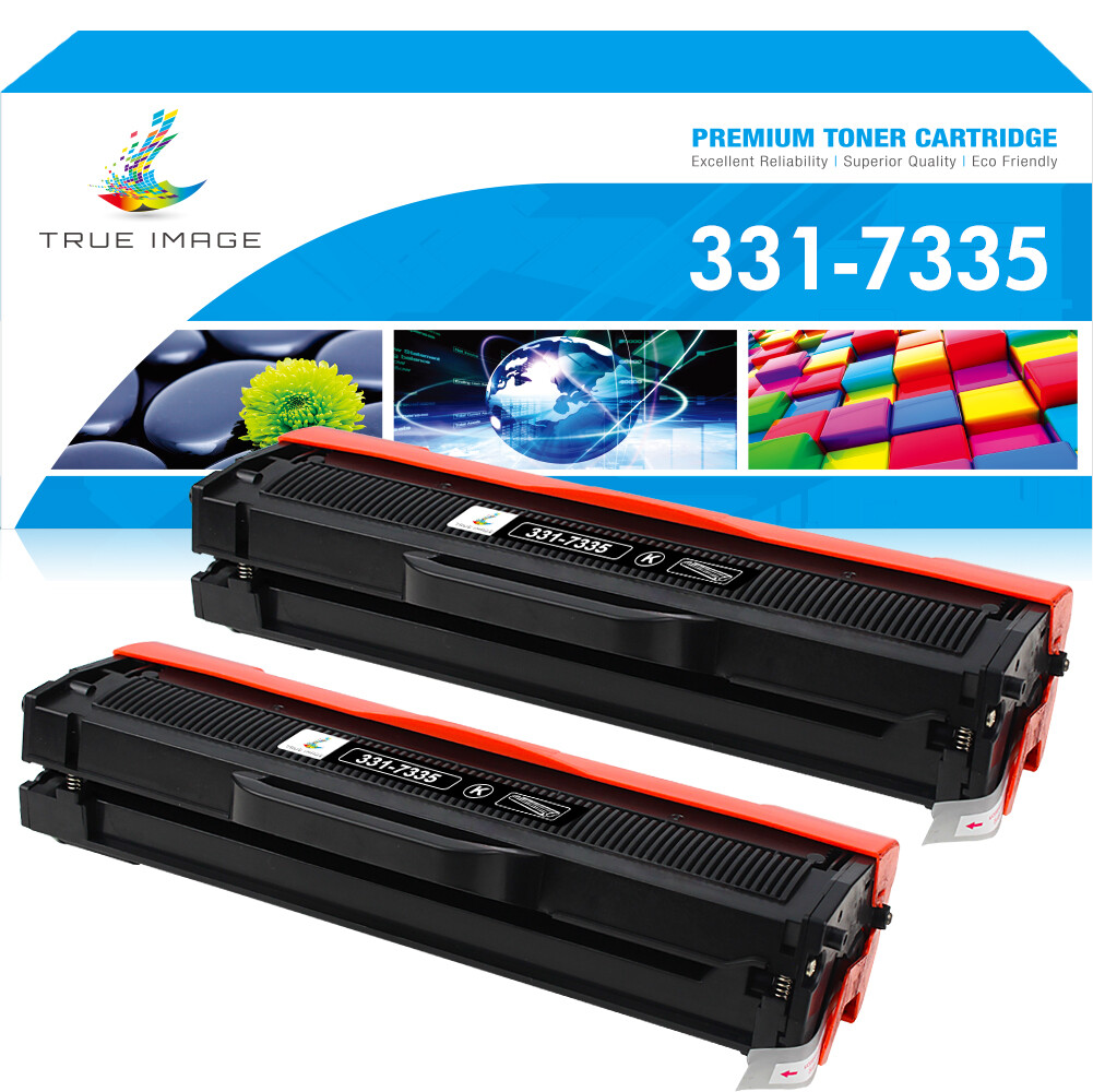 2-Pack/Pk 331-7335 Toner Cartridge for Dell 1160 B1163W B1165nfw B1160 B1160W