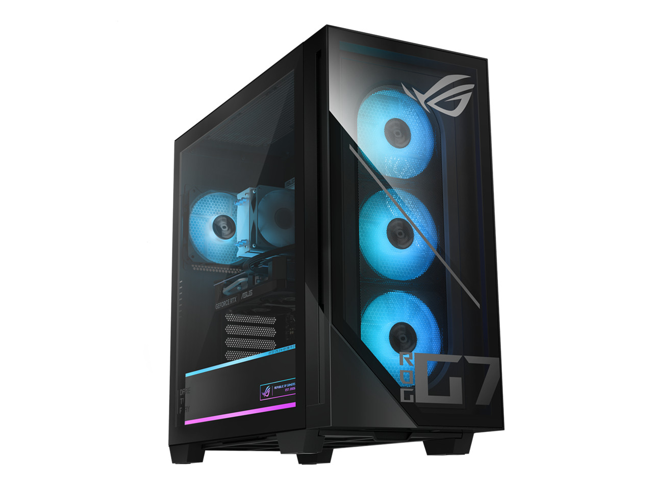 ASUS ROG G700 (2025) Gaming Desktop PC, Intel Core Ultra 7 265F Processor, NVIDI