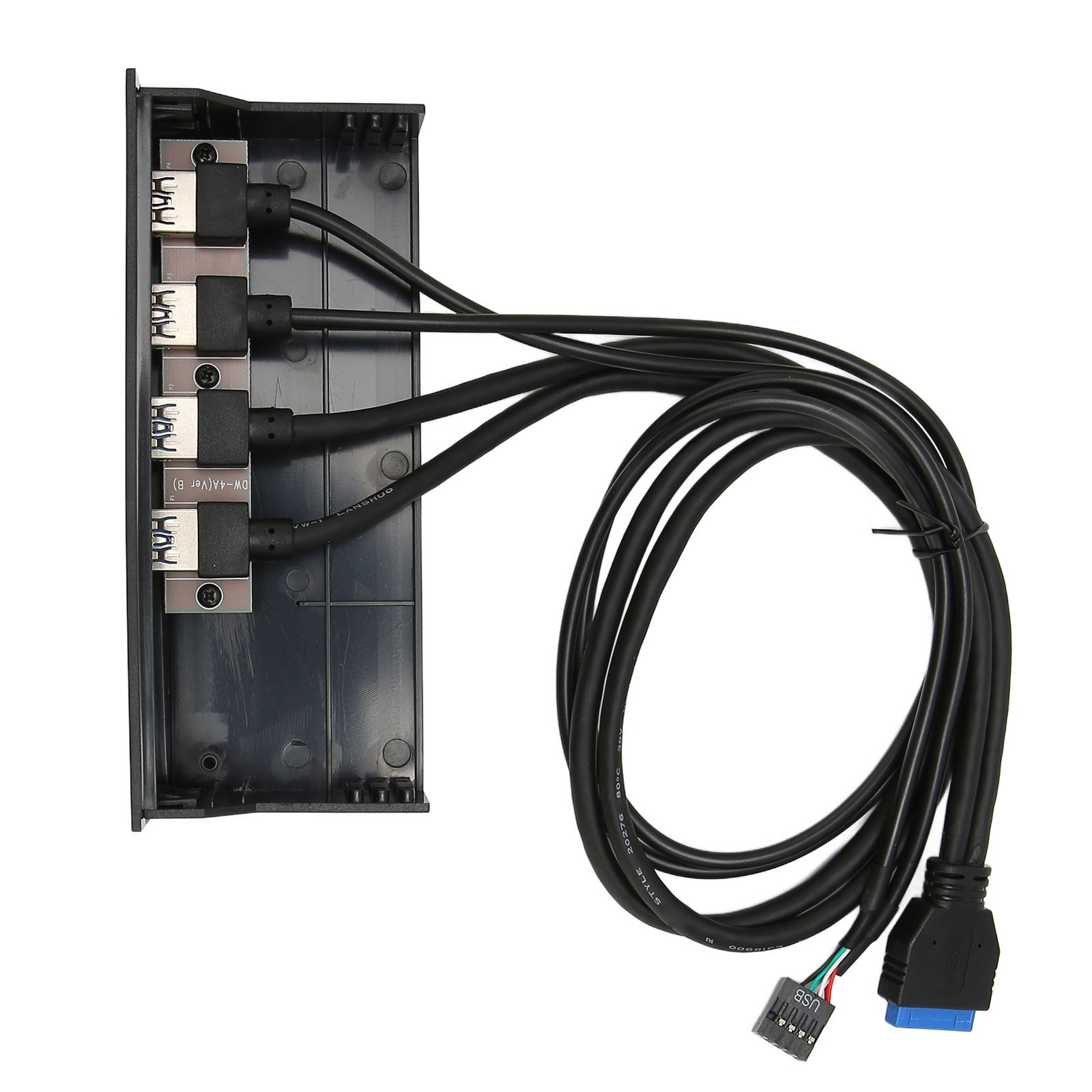 5.25in USB 3.0 Front Panel Hub 4 Ports 19pin For PC