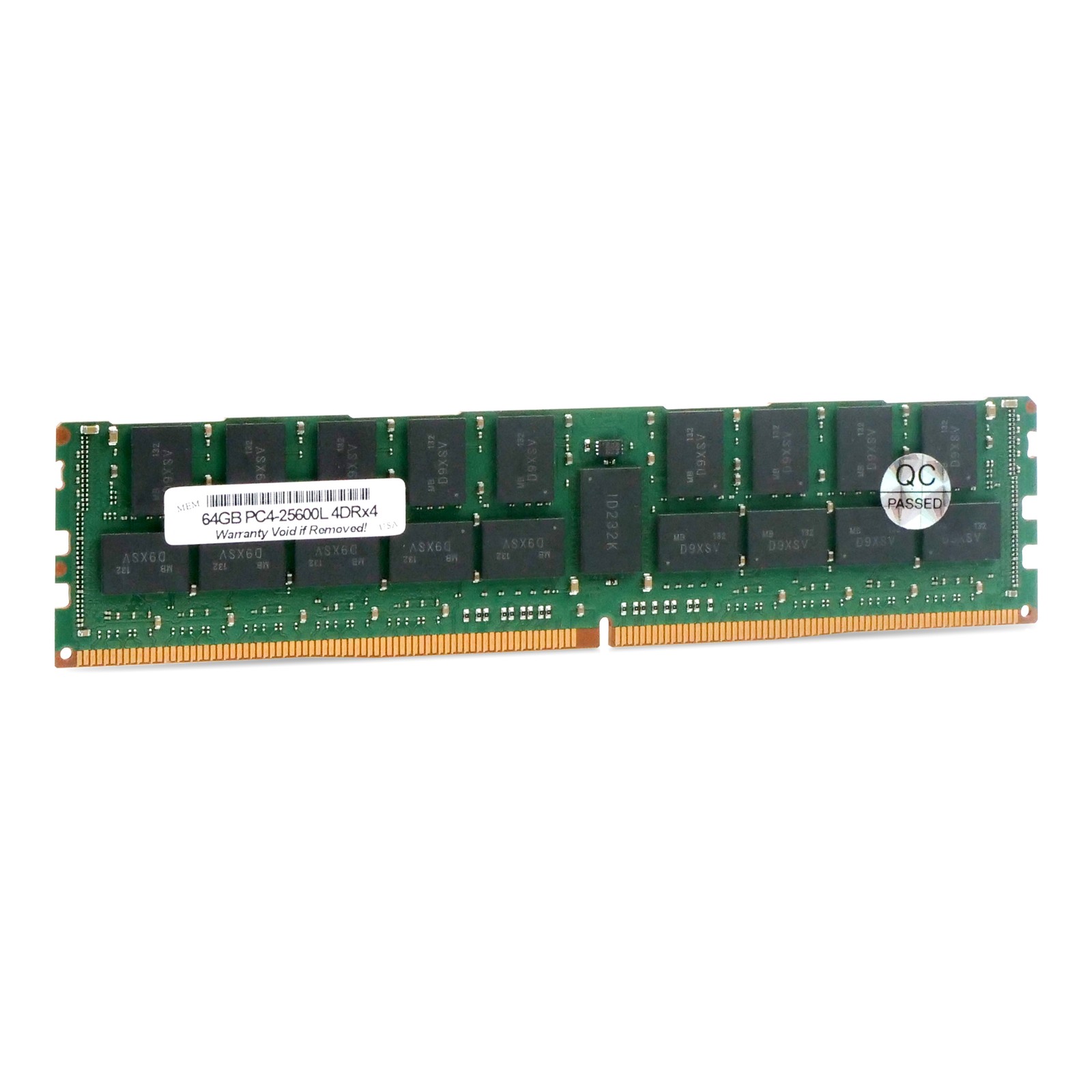 WL OEM 64GB DDR4 3200MHz PC4-25600L ECC 4DRx4 LRDIMM RAM For Dell PowerEdge R760