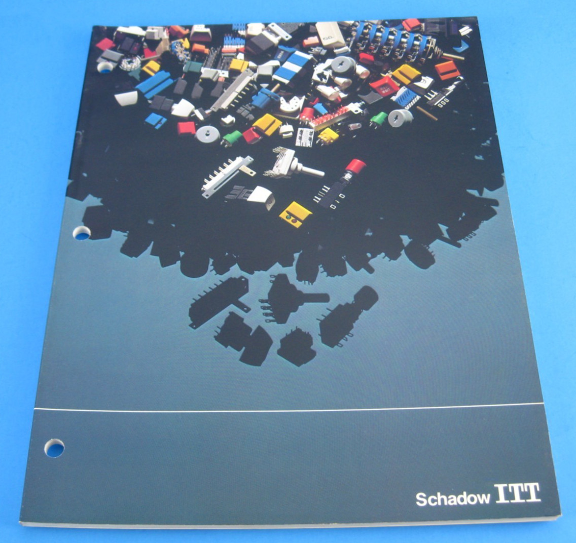 ITT Schadow Full Line Switch Catalog Vintage 1983 Brochure Product Guide