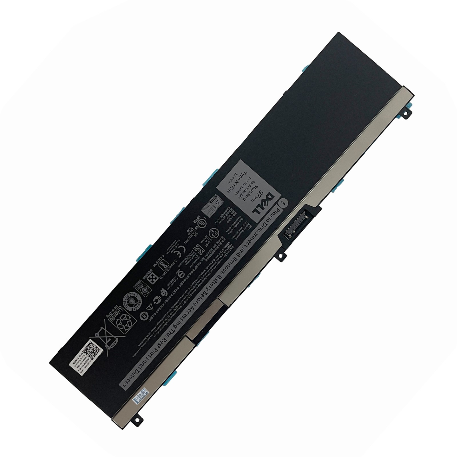 Genuine Laptop 97Wh NYFJH Battery For Dell Precision 7530 7730 7540 7740 6-CELL