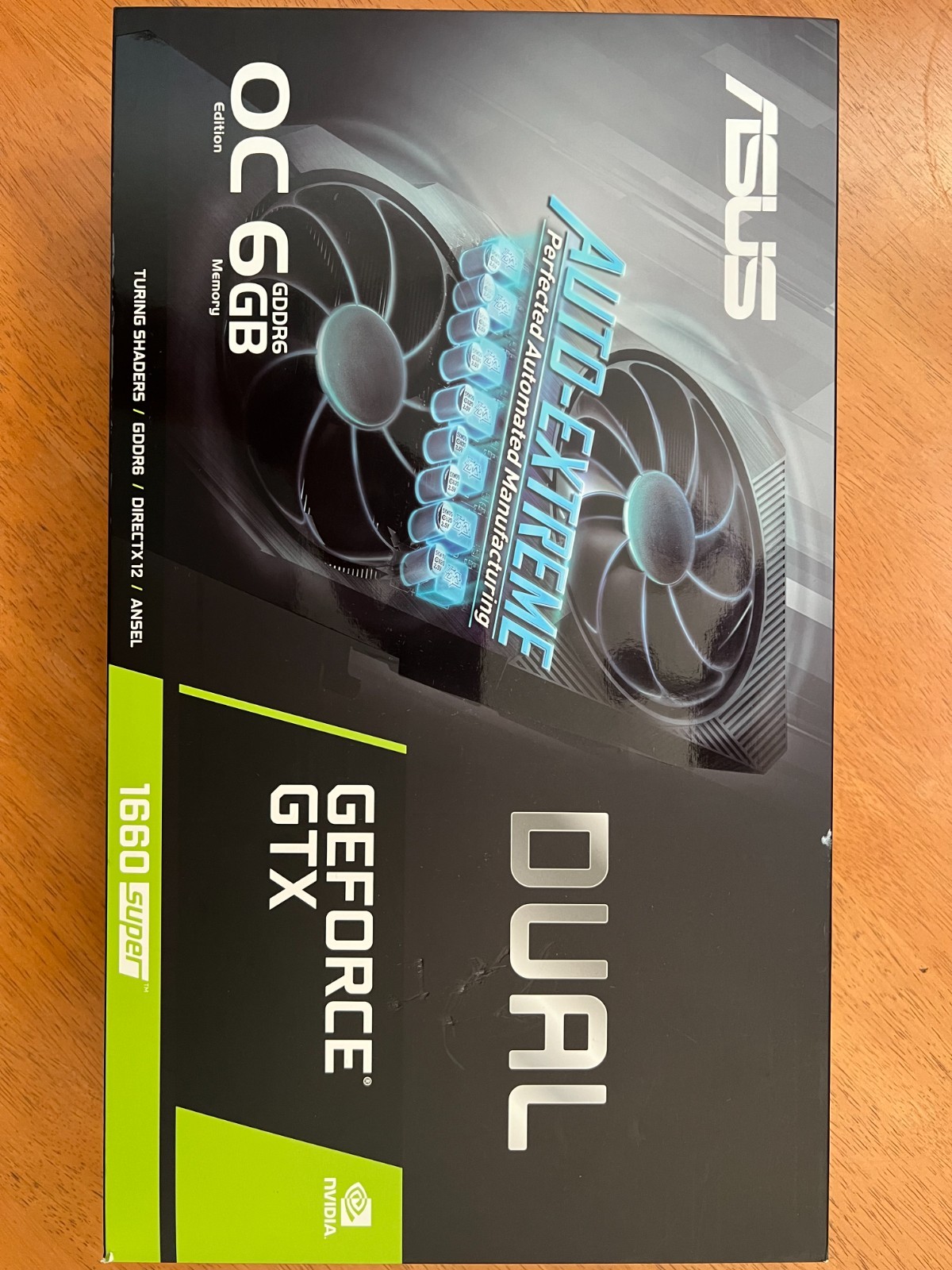 ASUS Dual GeForce GTX 1660 SUPER OC 6GB GDDR6 Nvidia Graphics Card