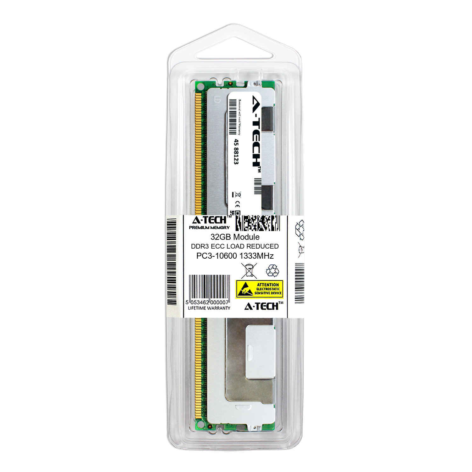 32GB DDR3 1333MHz PC3-10600 LRDIMM Replacement for IBM 90Y3107 Server Memory RAM