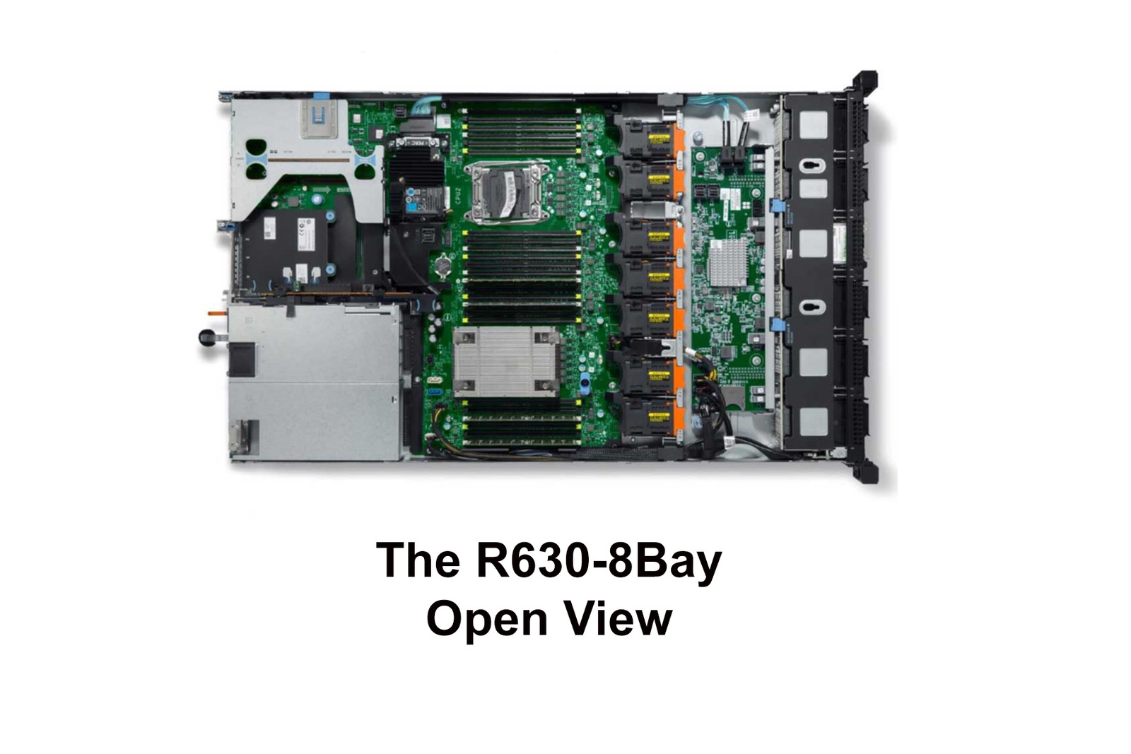 Dell PowerEdge R630 Server 2x E5-2680 V4 – 28 Cores H730 128GB RAM 4x RJ45