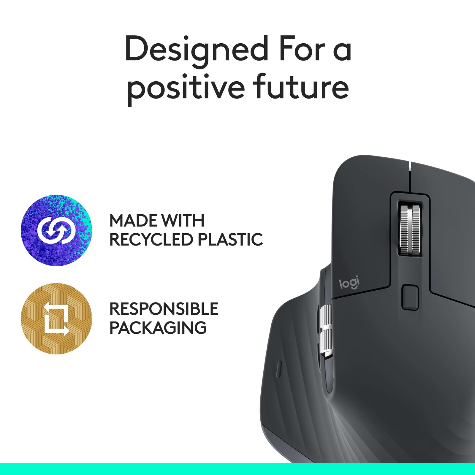 Logitech MX Master 3S Bluetooth Edition Wireless Mouse