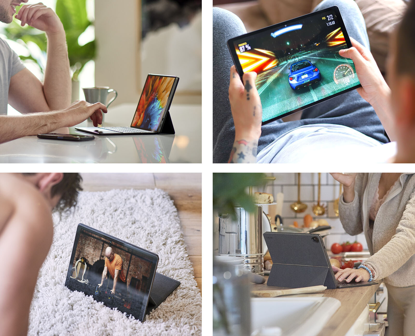 CHUWI 11in 2 in1 Android Tablet MT8183 Octa-Core 4+128G 13MP+8MP Dual Camera