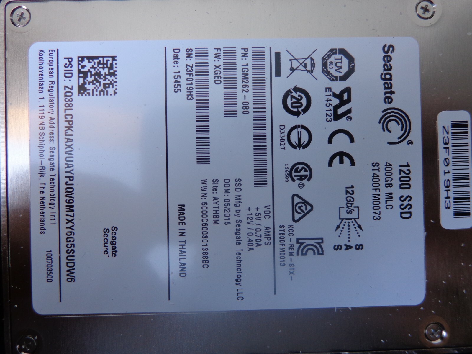 Microsoft HB-1235 StorSimple 8100 Cloud Storage Array 4 x 400Gb SSD 8 x 4TB SAS