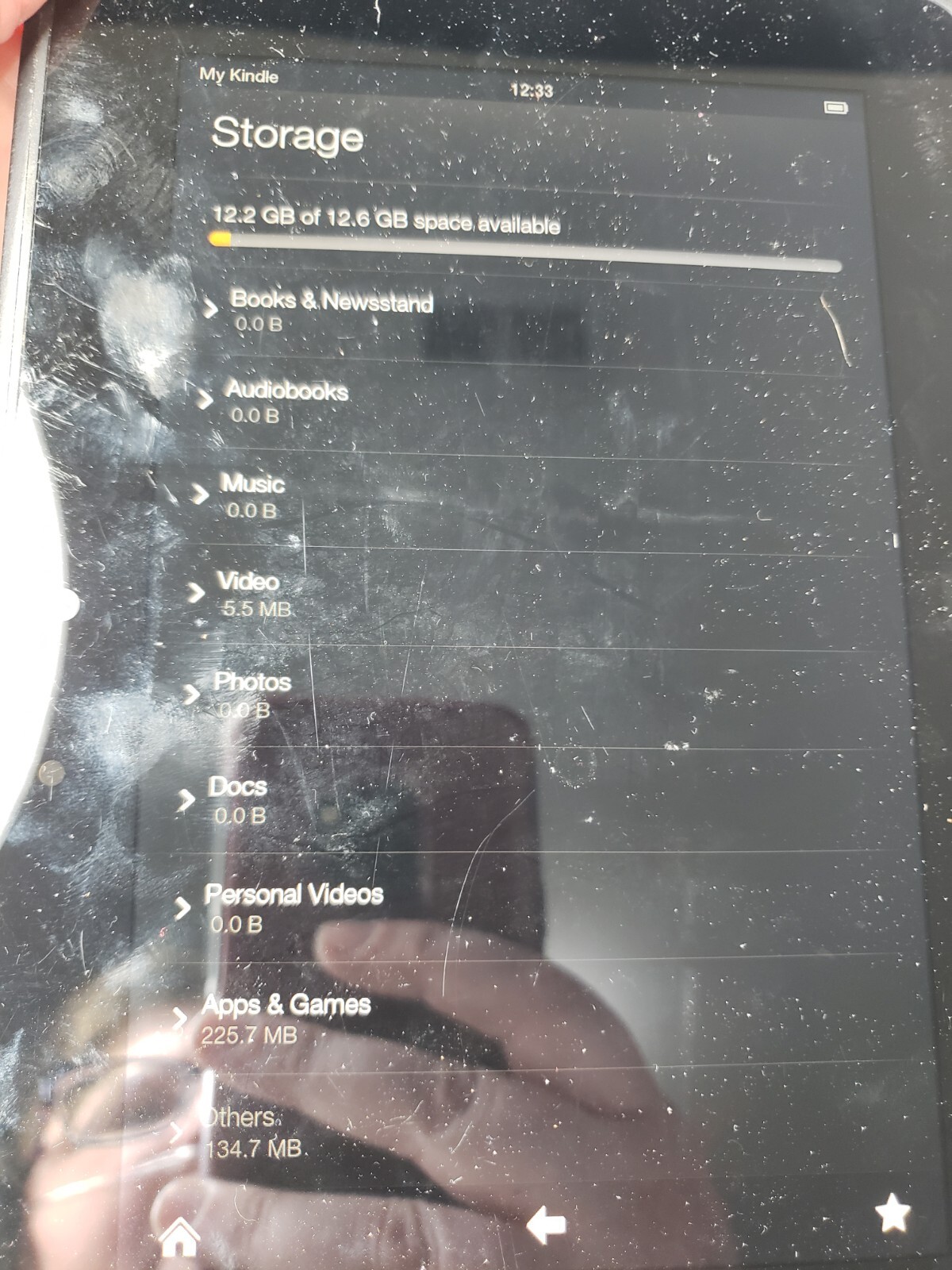 Amazon Kindle Fire 2012 12GB, Wi-Fi, 8.9in – Black