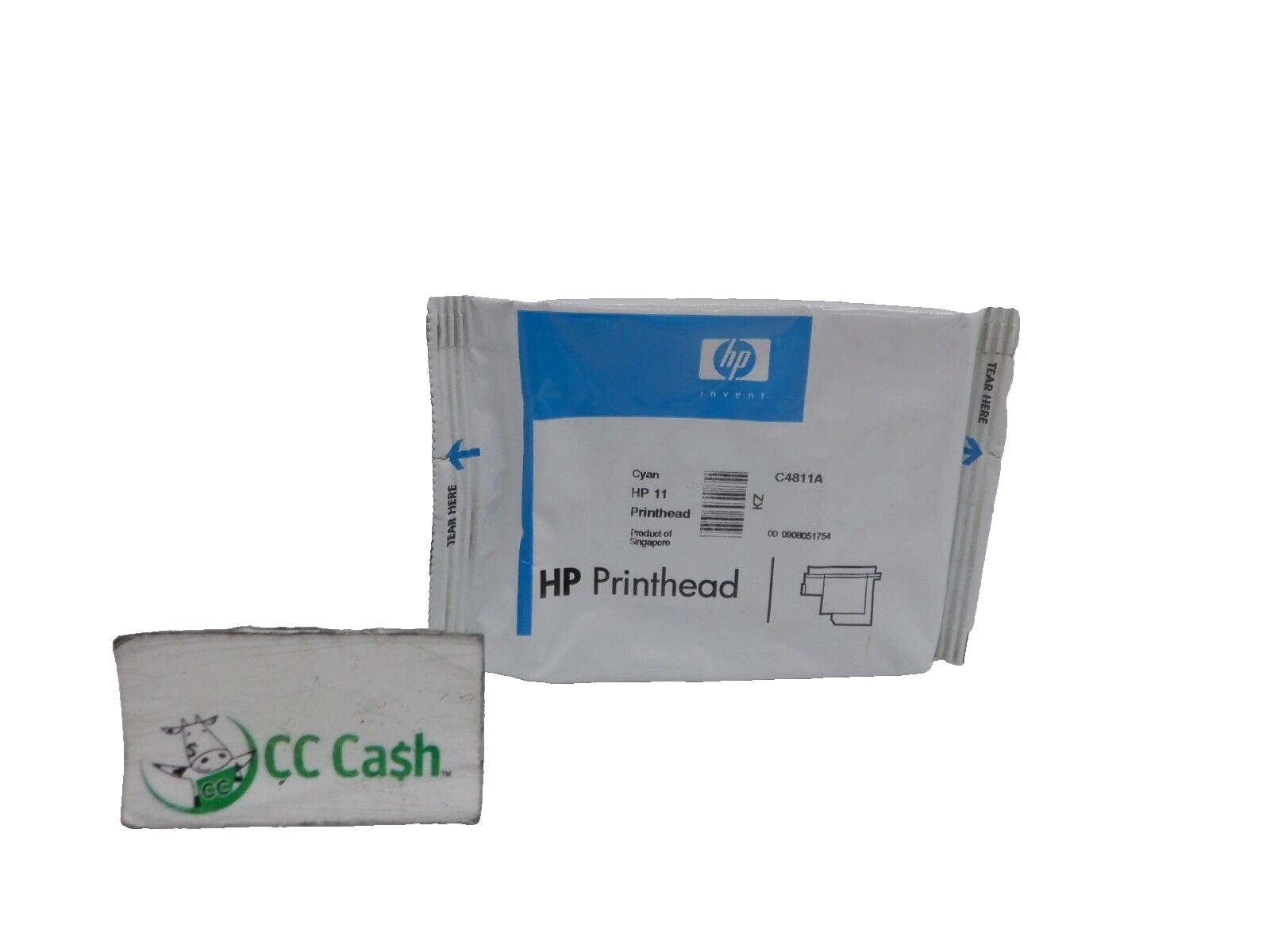 Genuine OEM HP 11 Cyan C4811A Printhead Ink Bulk Packaging FREE SHIPPING