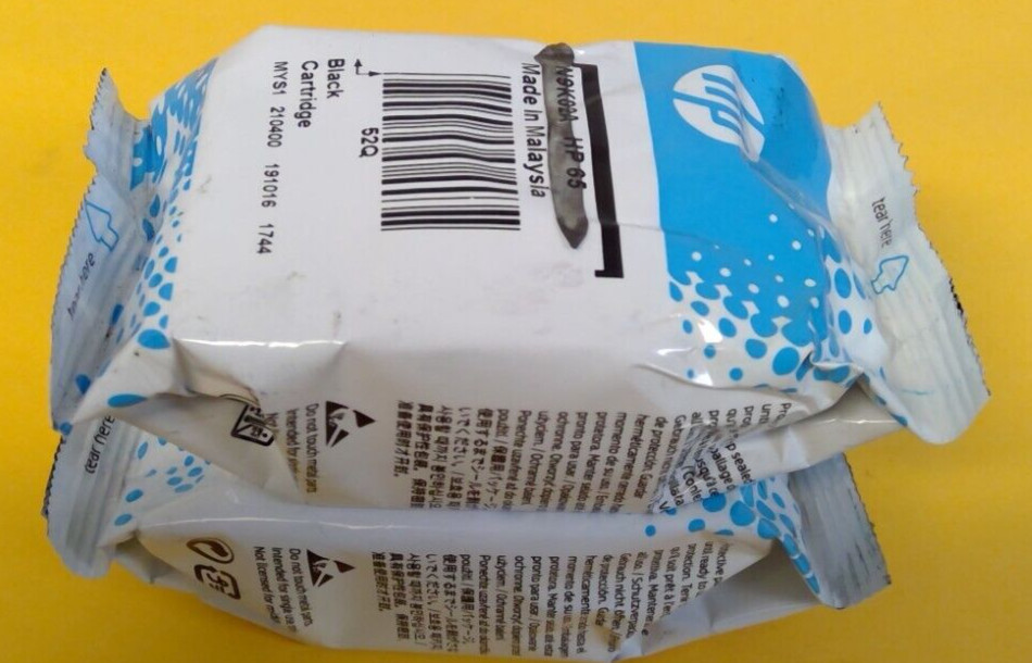 Genuine OEM HP 65Black-65 Tri-color Ink Bulk Packaging FREE SHIPPING