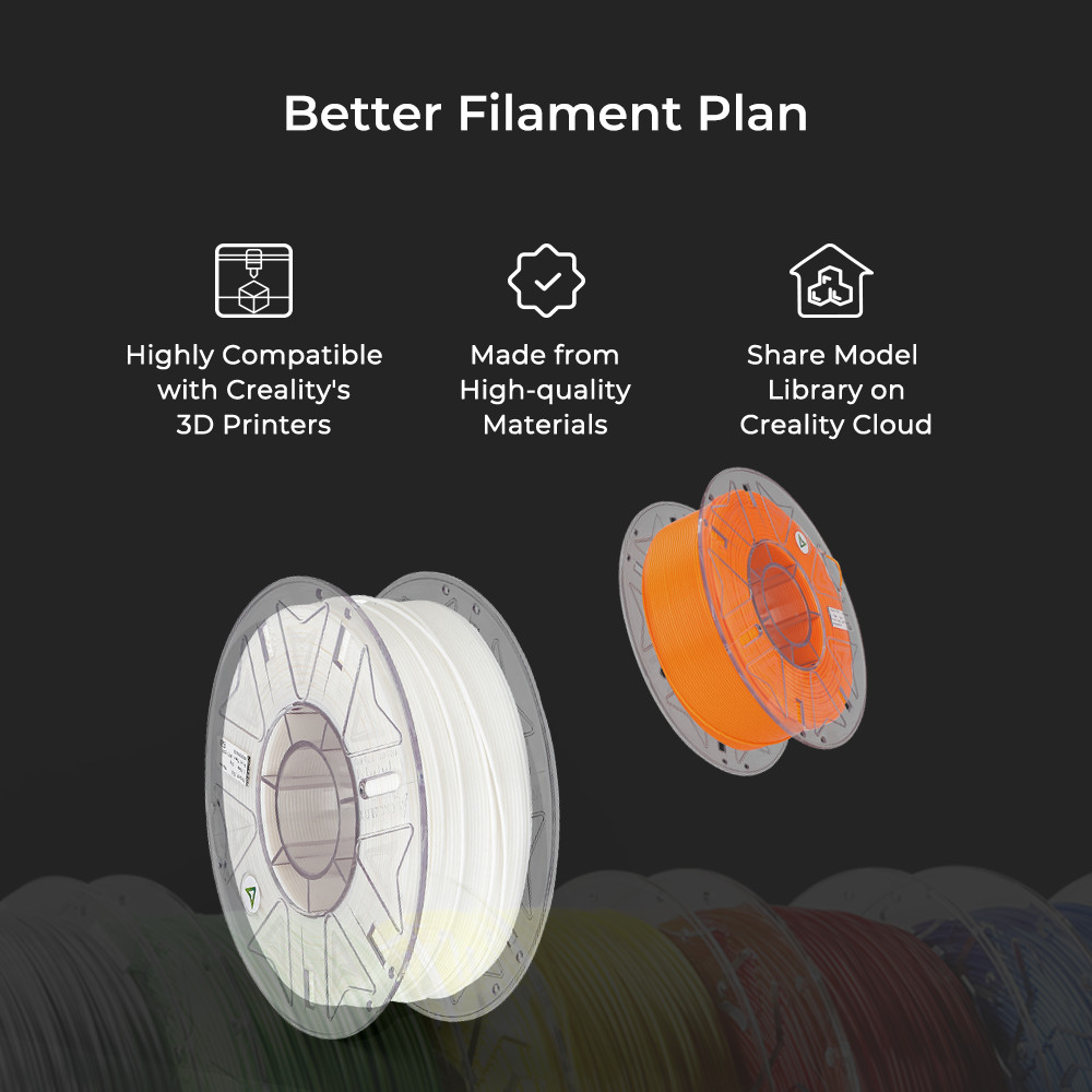 【4-Pack】Creality Hyper PLA/RFID/Stardust/Luminous/Silk/Wood 3D Filament
