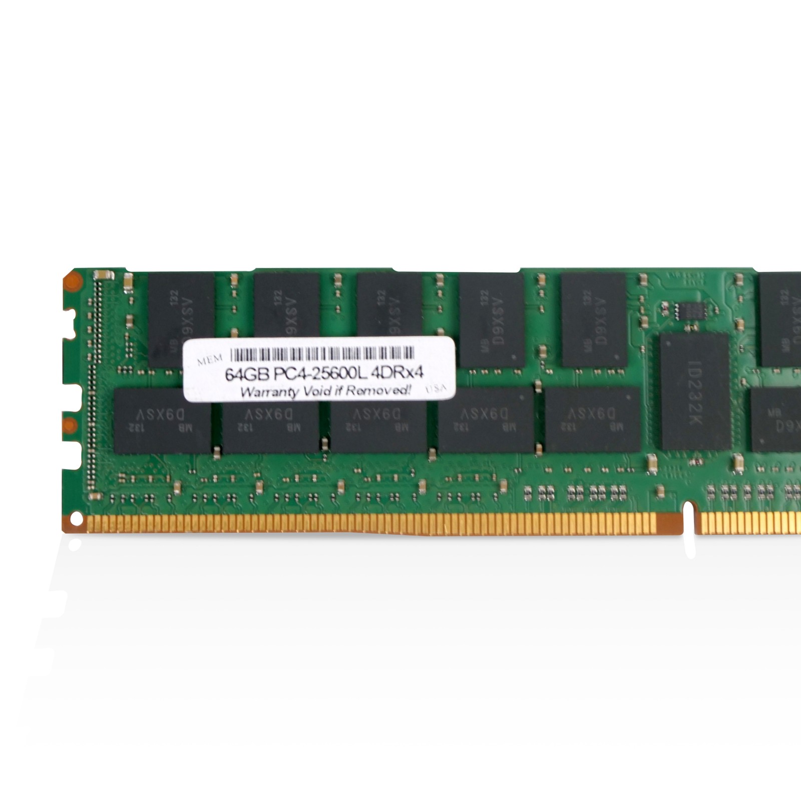 WL OEM 64GB DDR4 3200MHz PC4-25600L ECC 4DRx4 LRDIMM Server RAM