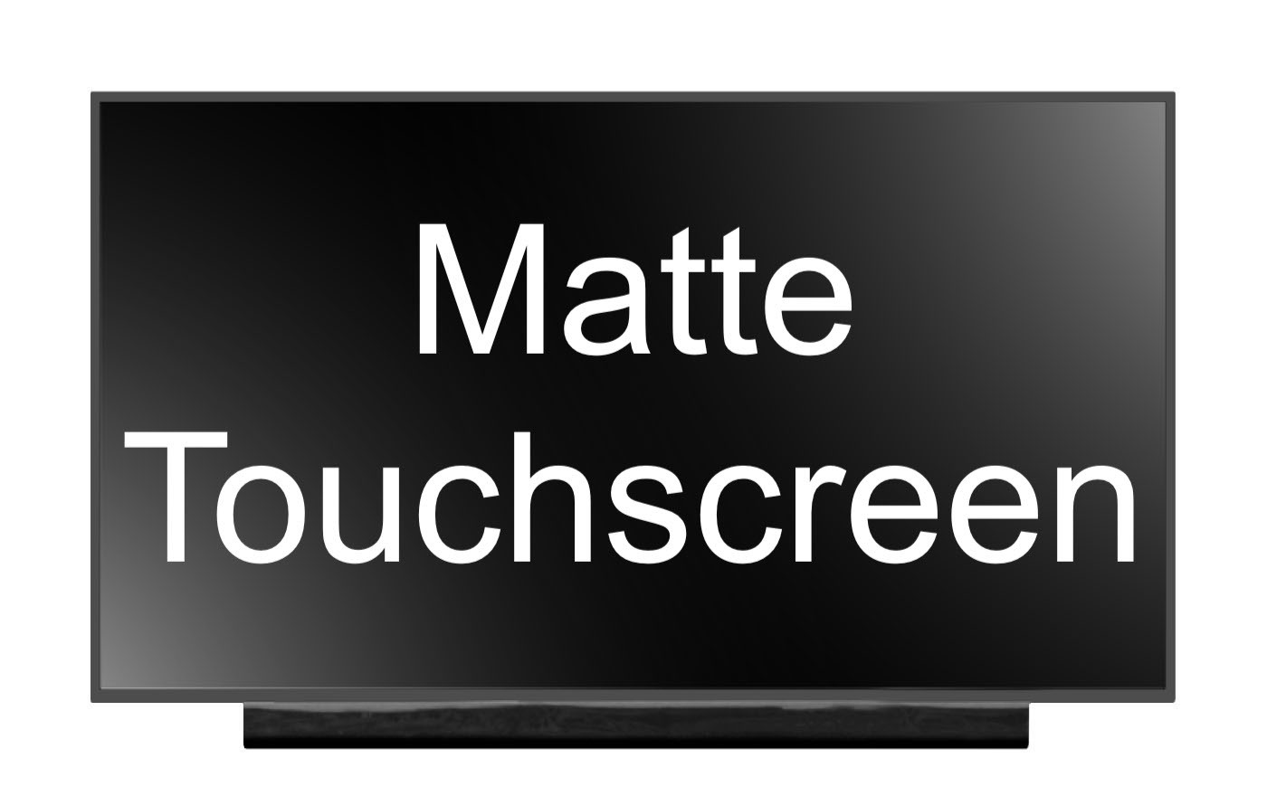 NV156FHM-T06 1C4CW Touch FHD IPS LCD Screen 40 pin Matte LED Display