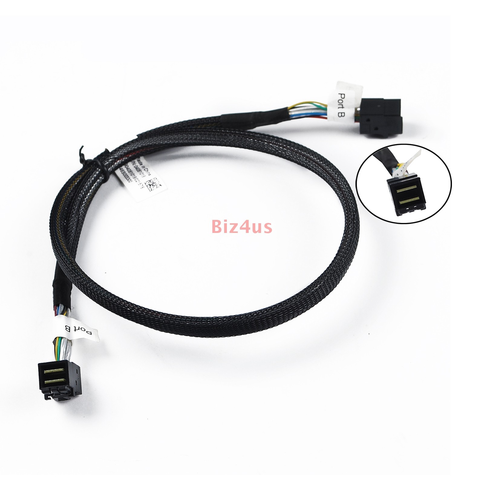 Mini SAS SFF-8643 Right Angle to SFF-8643 Cable for Dell 04051018 Adapter 65cm