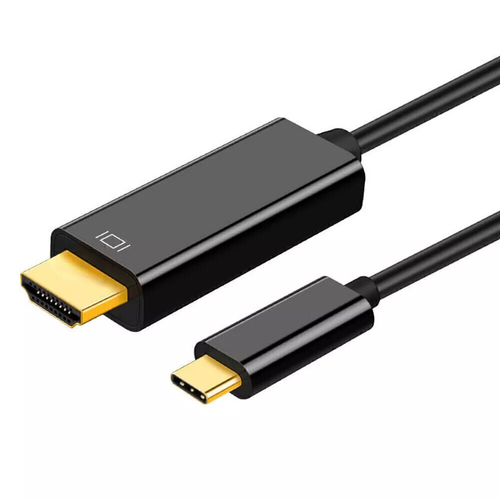 USB-C Type C 4K HDMI Cord Cable Video Converter Adapter USB 3.1 1.5M Cable