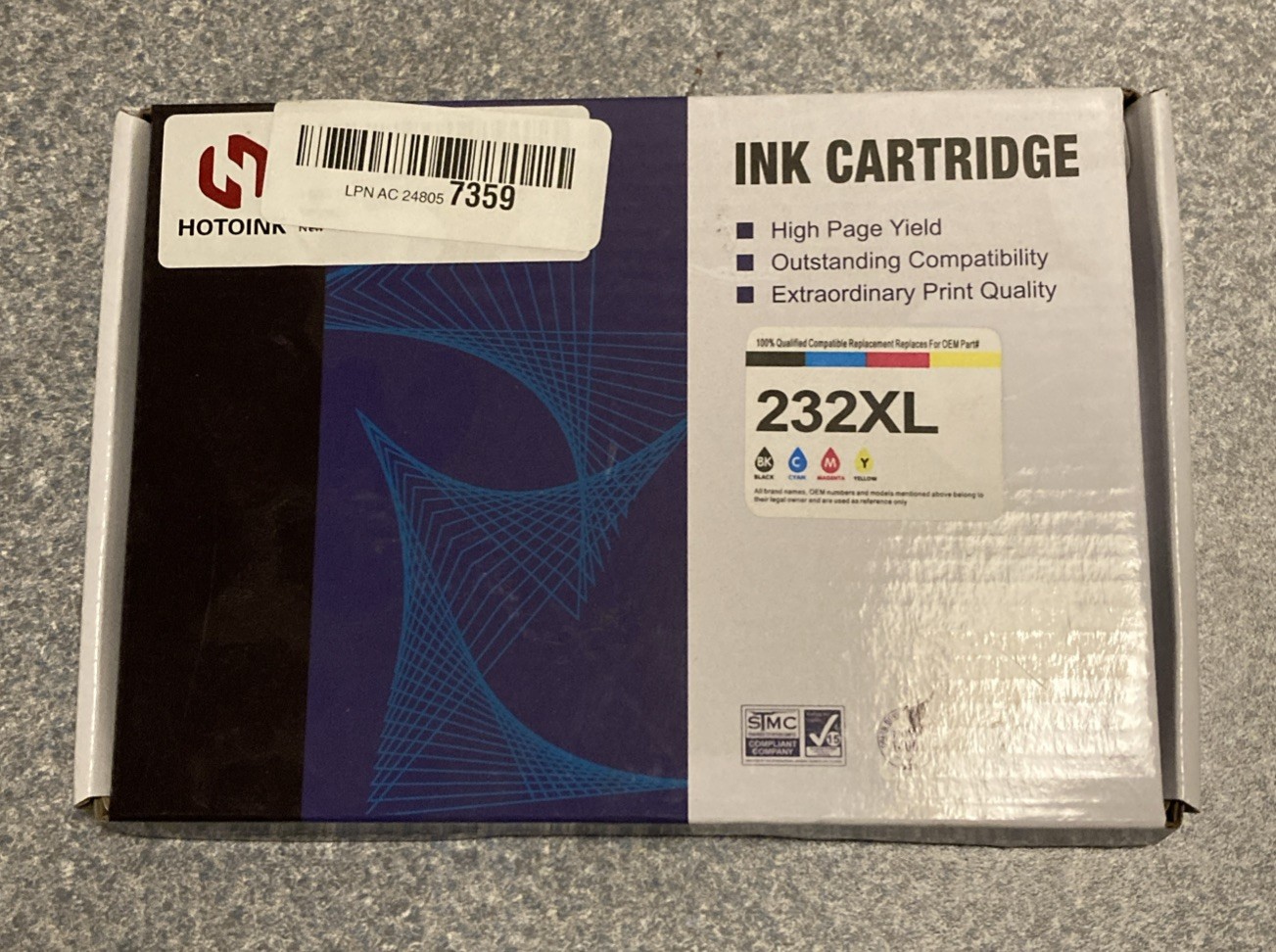 4PK 232XL 232 XL T232XL Ink Cartridges for Epson WF-2930 WF-2950 XP-4200 XP-4205
