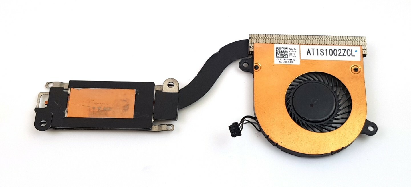 Dell Latitude 7480 CPU Heatsink and Fan For Intel Graphics B2 Uma AT1S1002 2T9GV
