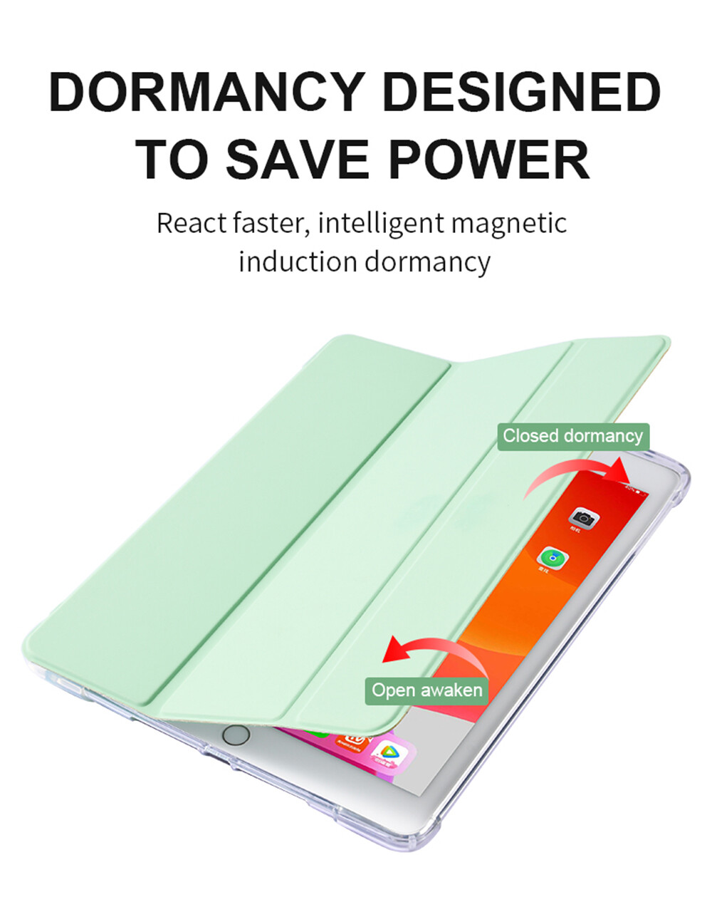 Case For iPad 9th/8th/7th Gen (2021/2020/2019) Air 11 M2 2024 Mini 6 Pen Holder