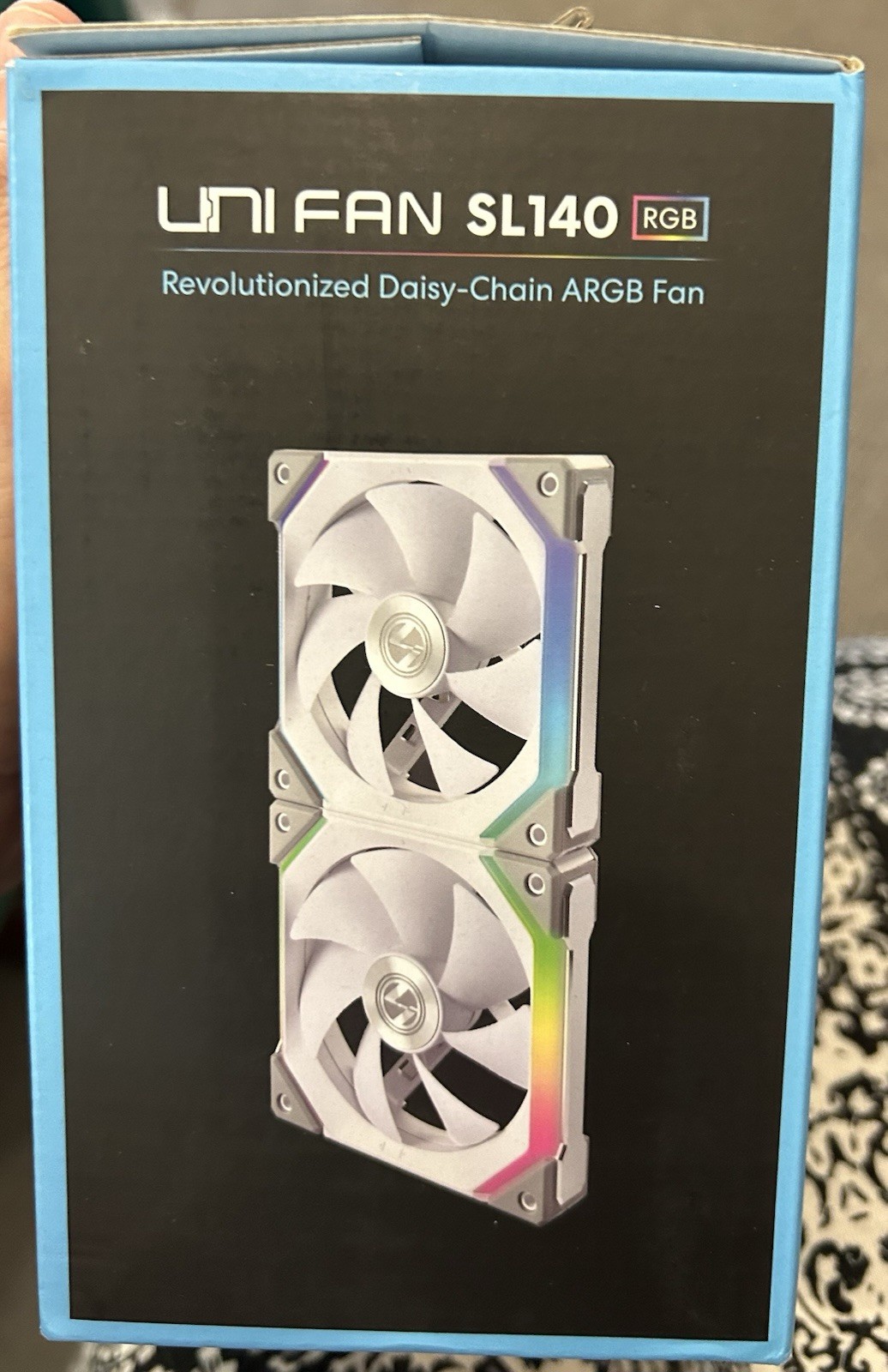 Lian Li UNI FAN SL140 RGB White 140mm Fluid Dynamic Bearing PC Case Fans