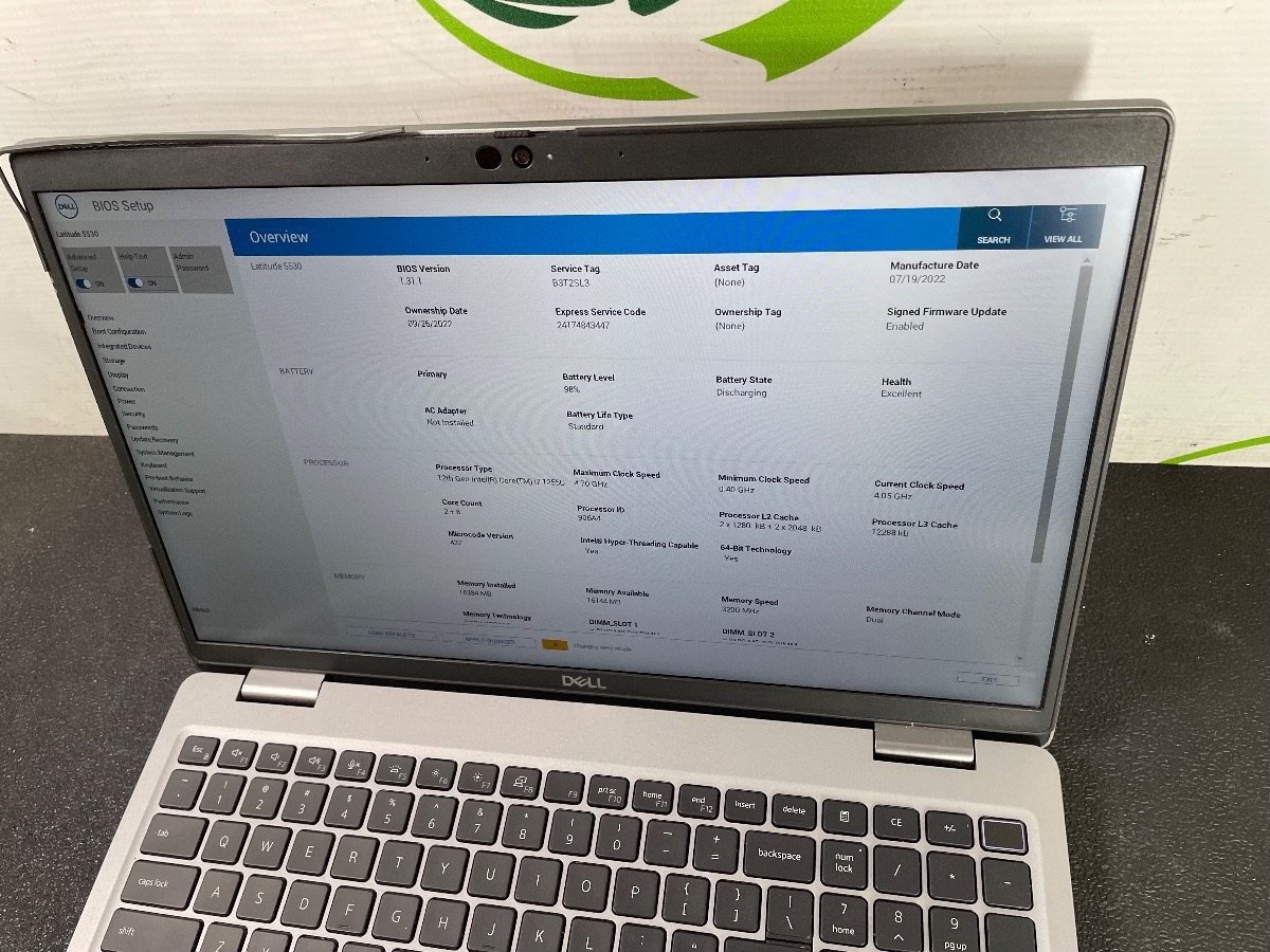 Dell Latitude 5530 15.6″ i7-1255U 2.61GHz 16GB 256GB SSD Win 11 Pro – READ