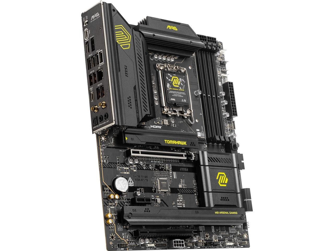 MSI MAG B860 TOMAHAWK WIFI LGA 1851 Intel B860 SATA 6Gb/s Intel Core Ultra DDR5