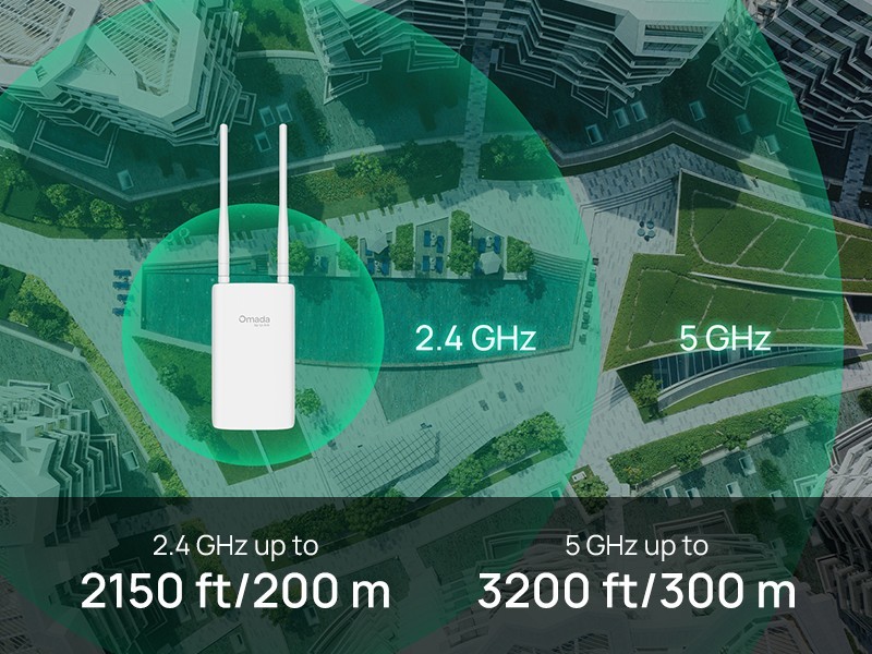 [OPEN BOX] TP-Link Omada WiFi 6 AX1800 EAP603 Outdoor Long Range Access Point