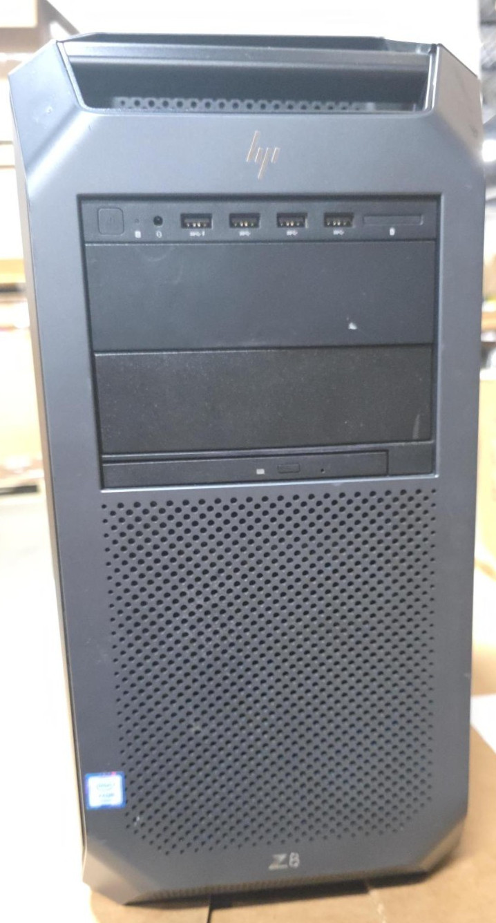 HP Z8 G4 Workstation 2x Silver 4114 2.2GHz 10C QuadroM4000 GPU M.2 adapter NO OS